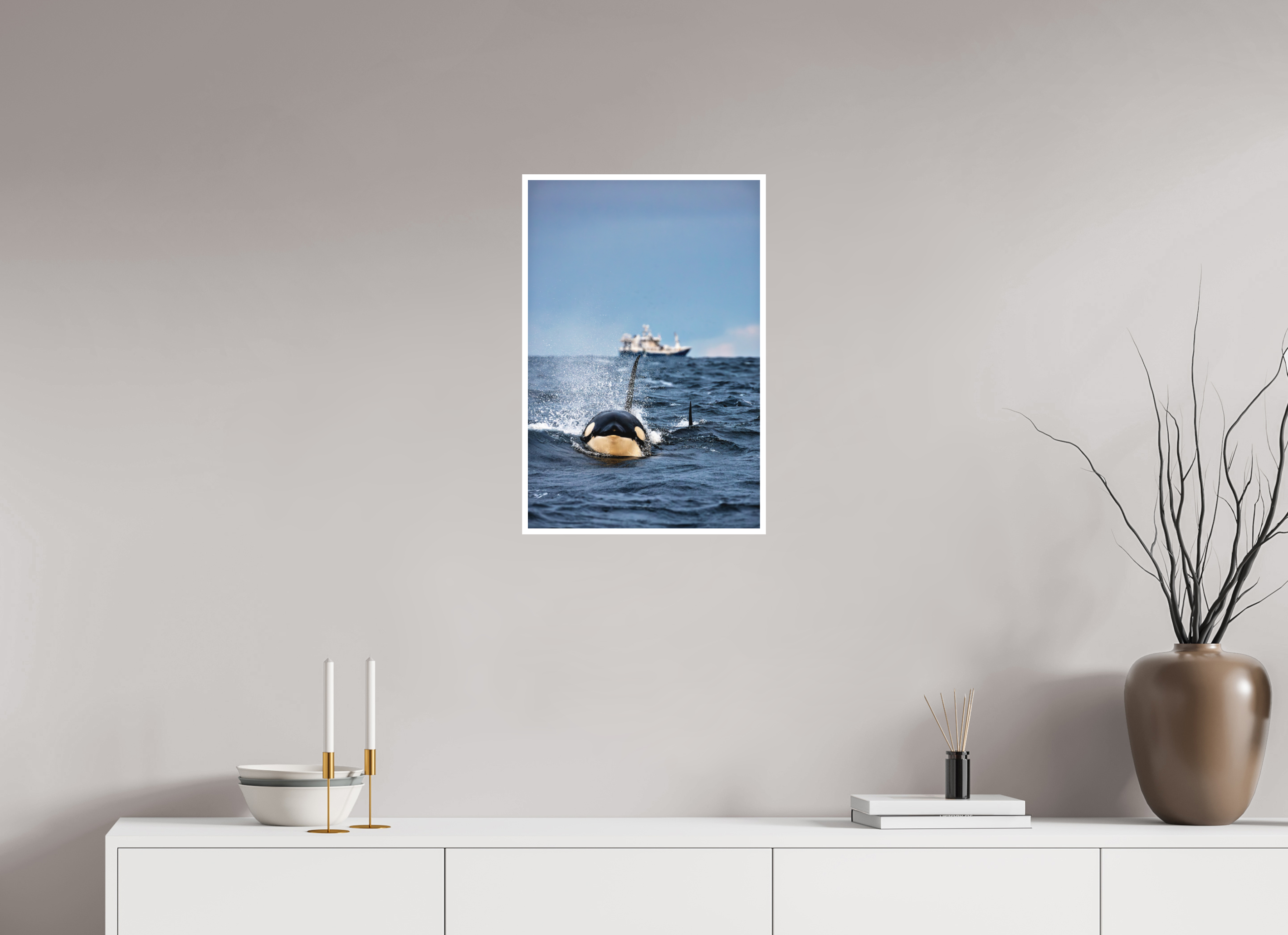 40 x 60 cm, Fine Art Print Only Comin' Atcha!