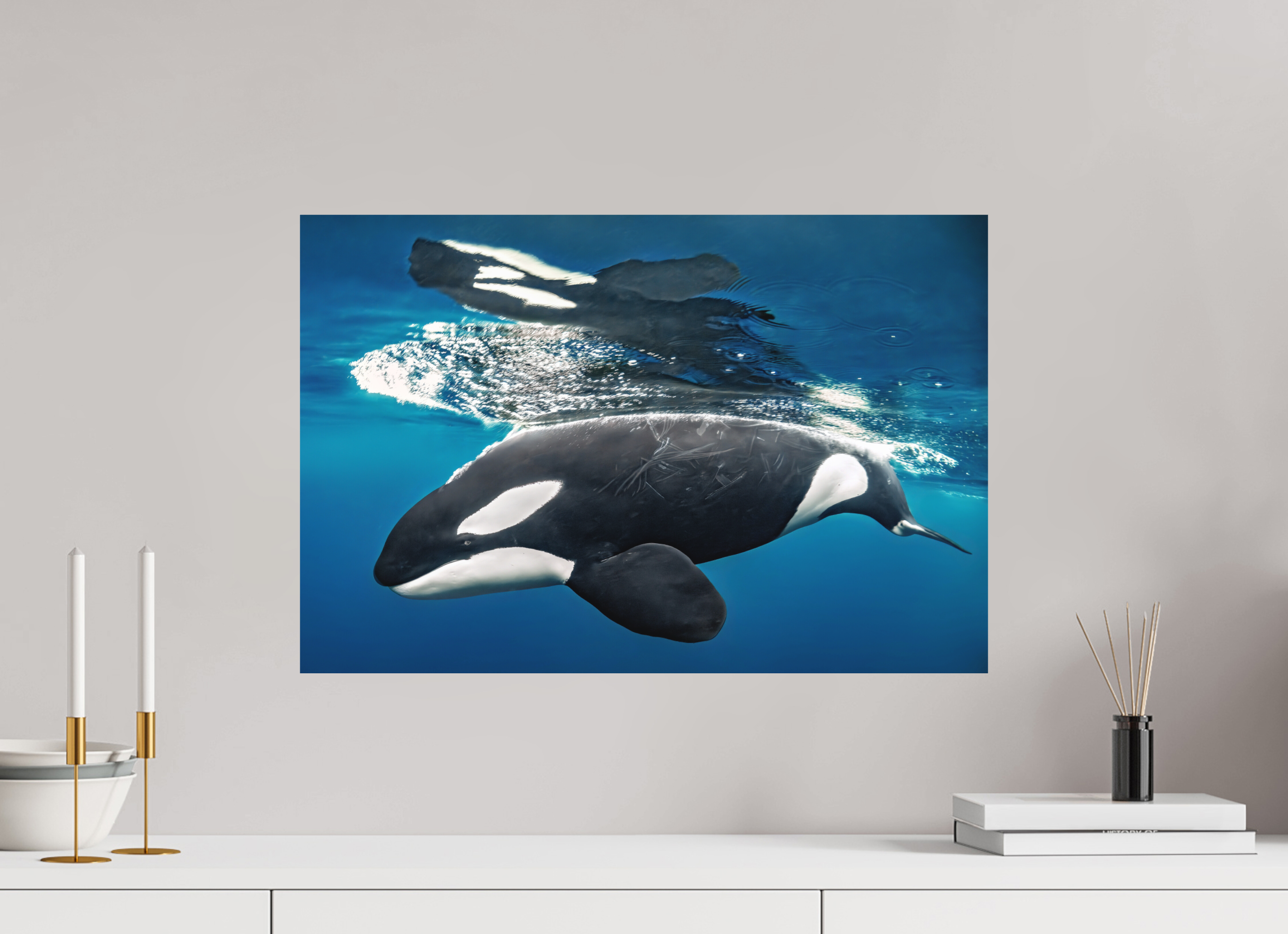 60 x 40 cm, Fine Art Print on Alu-Dibond Reflections