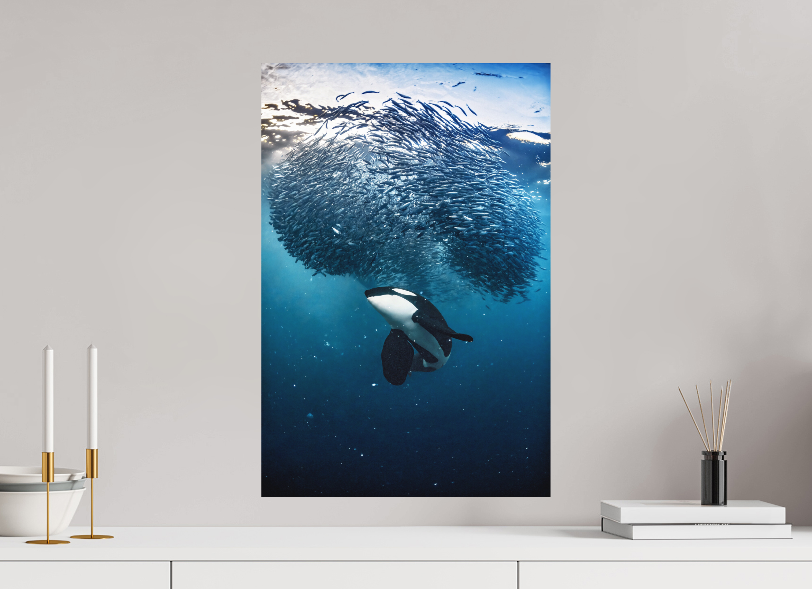 40 x 60 cm, Fine Art Print on Alu-Dibond The Master Hunter
