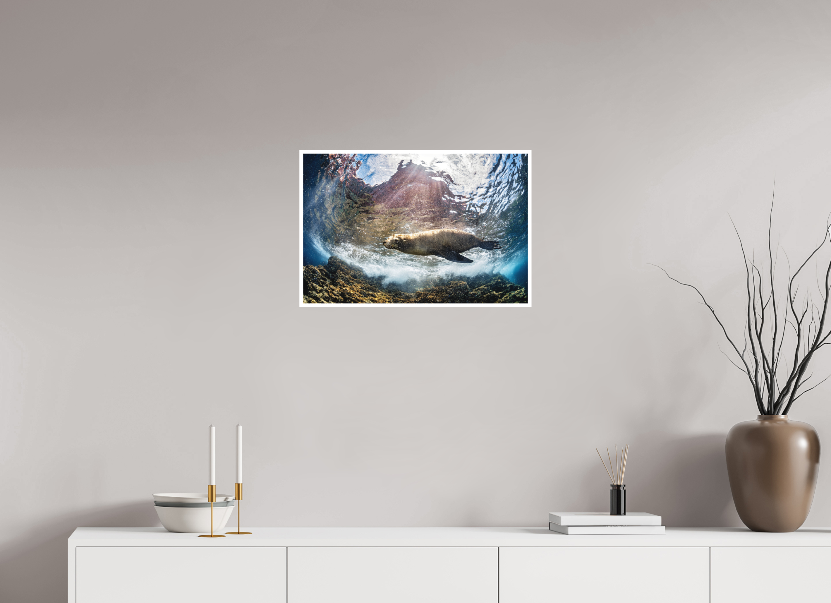 60 x 40 cm, Fine Art Print Only Shore Patrol