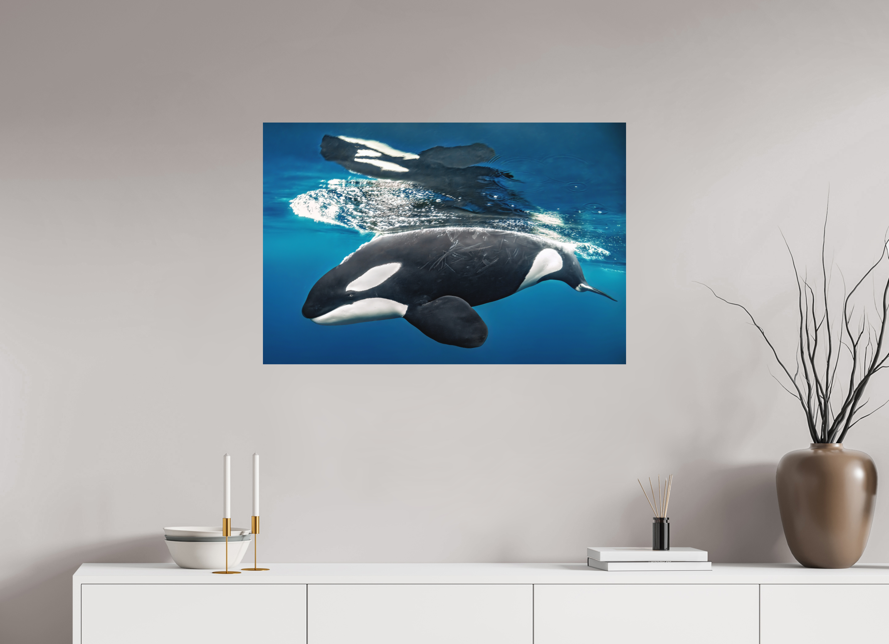 90 x 60 cm, Fine Art Print on Alu-Dibond Reflections