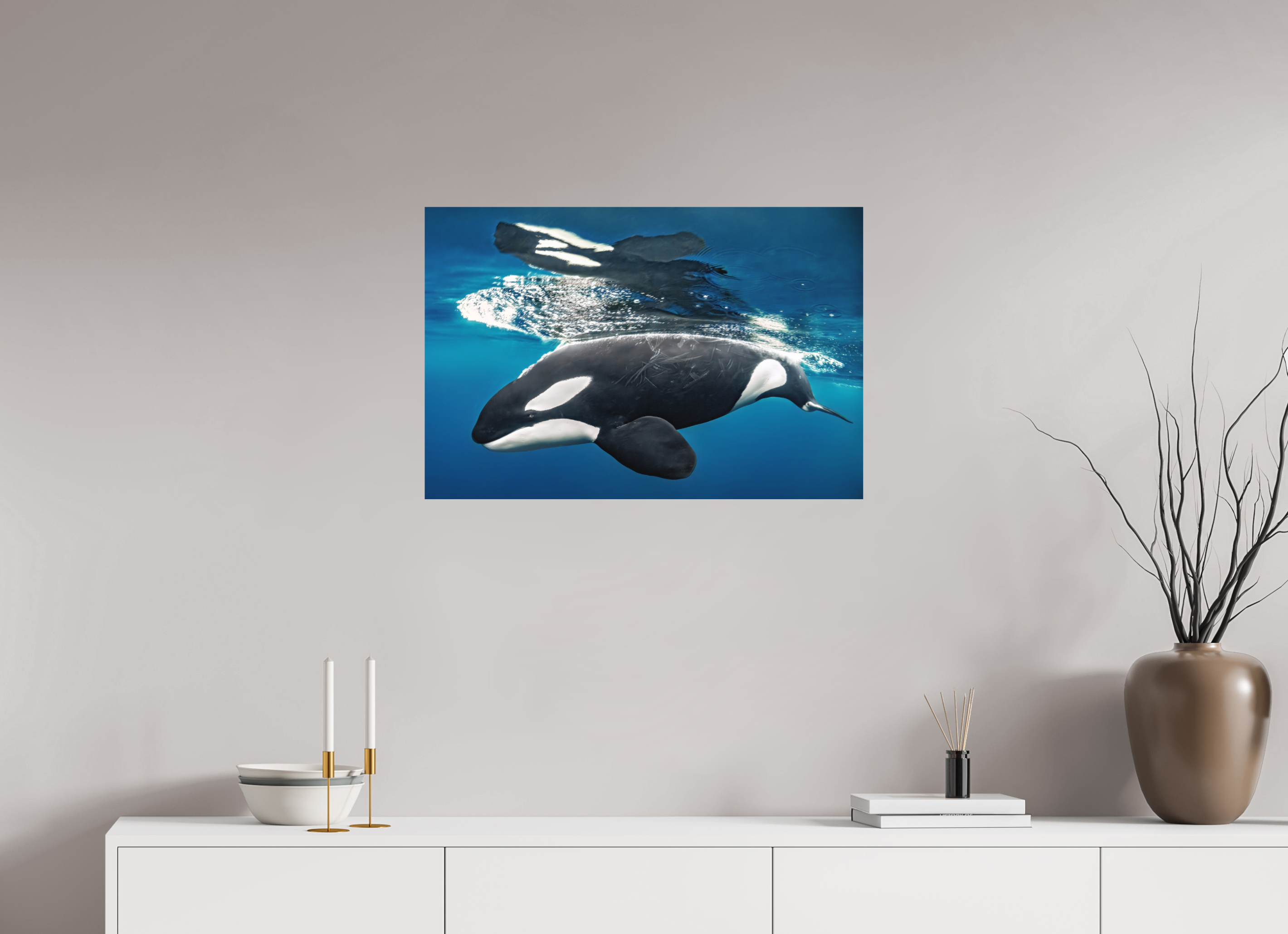 75 x 50 cm, Fine Art Print on Alu-Dibond Reflections