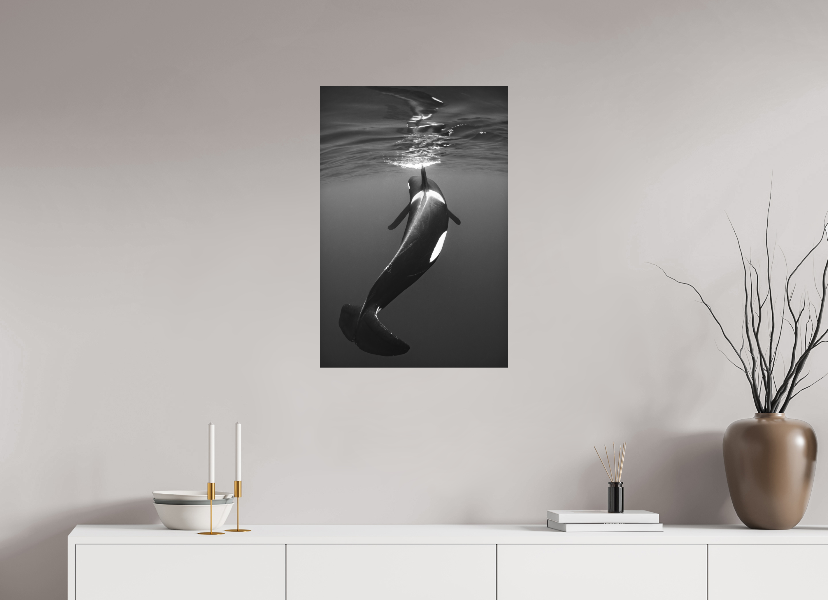 50 x 75 cm, Fine Art Print on Alu-Dibond Simplicity