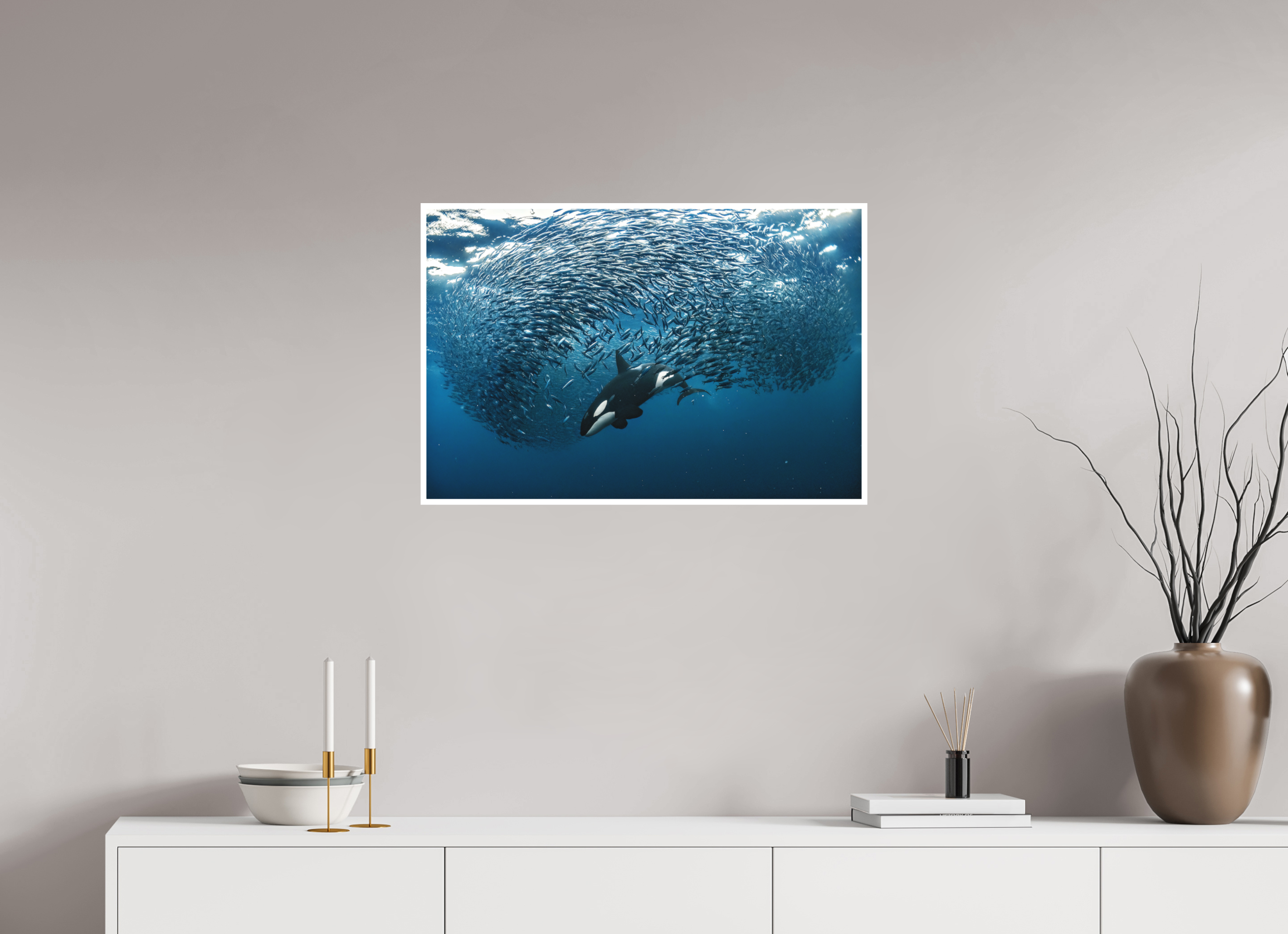 75 x 50 cm, Fine Art Print Only Through the Ball