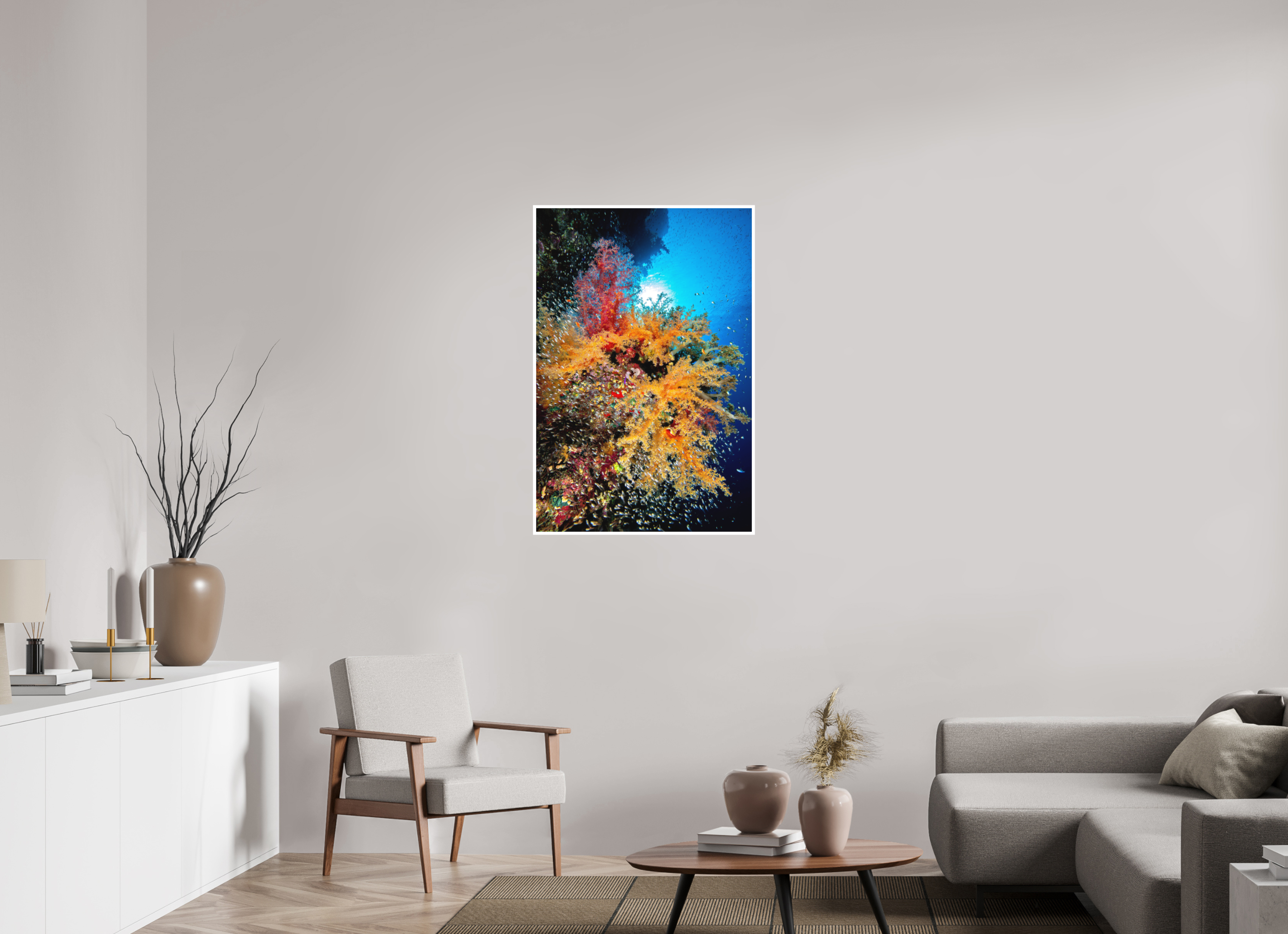 70 x 105 cm, Fine Art Print Only Color Explosion