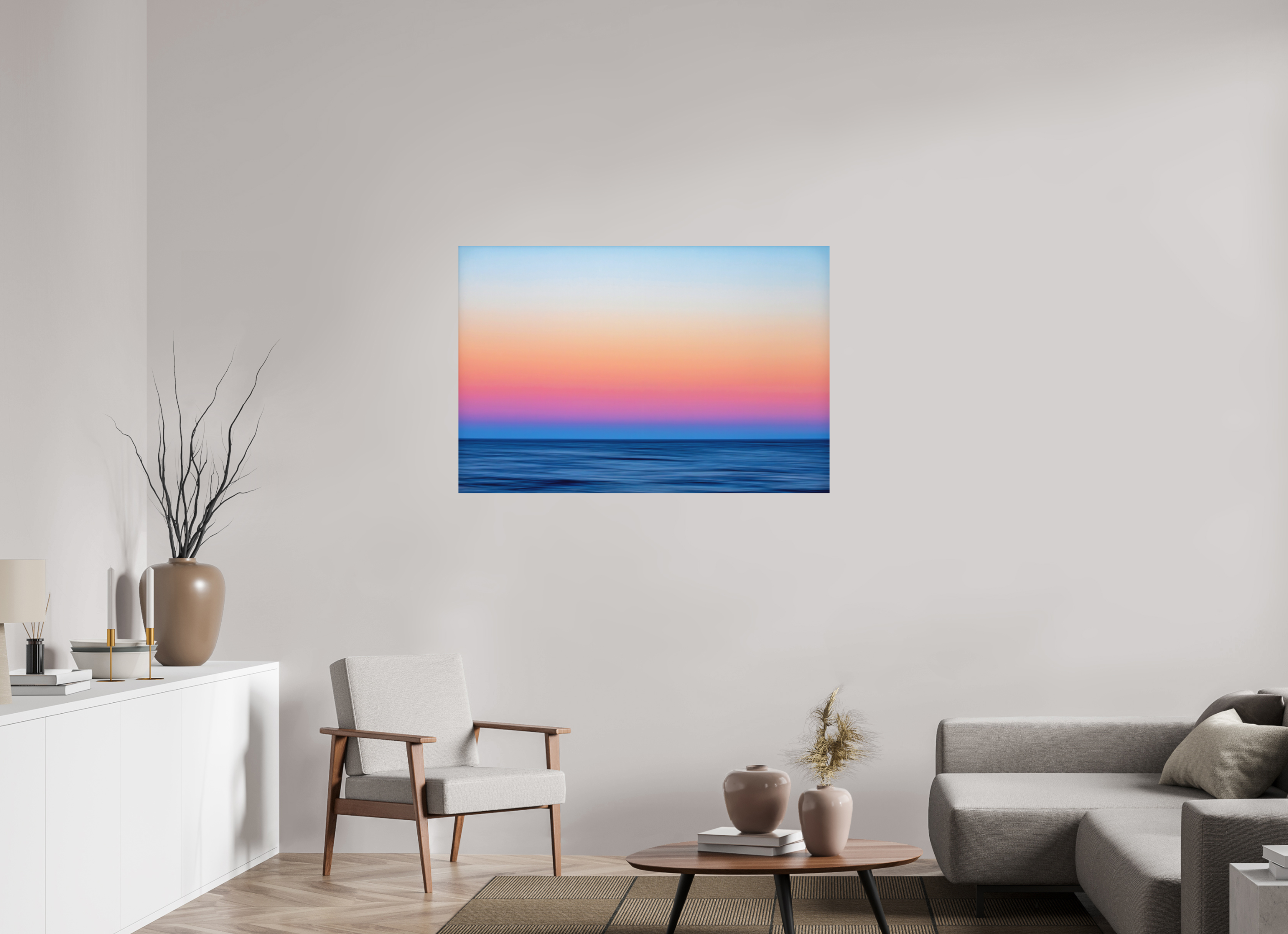 120 x 80 cm, Alu-Dibond Colors of Norway