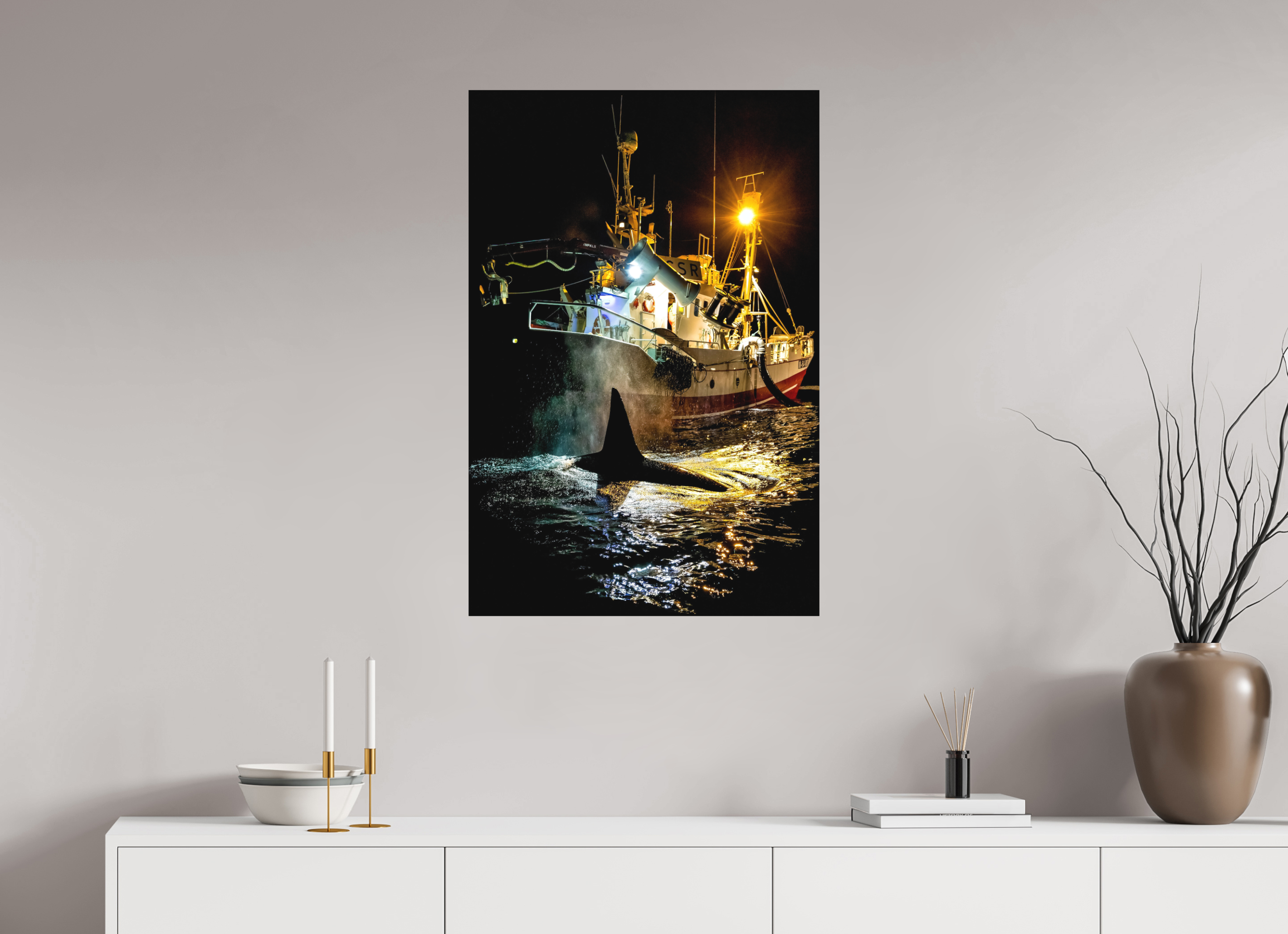 60 x 90 cm, Alu-Dibond Coexistence