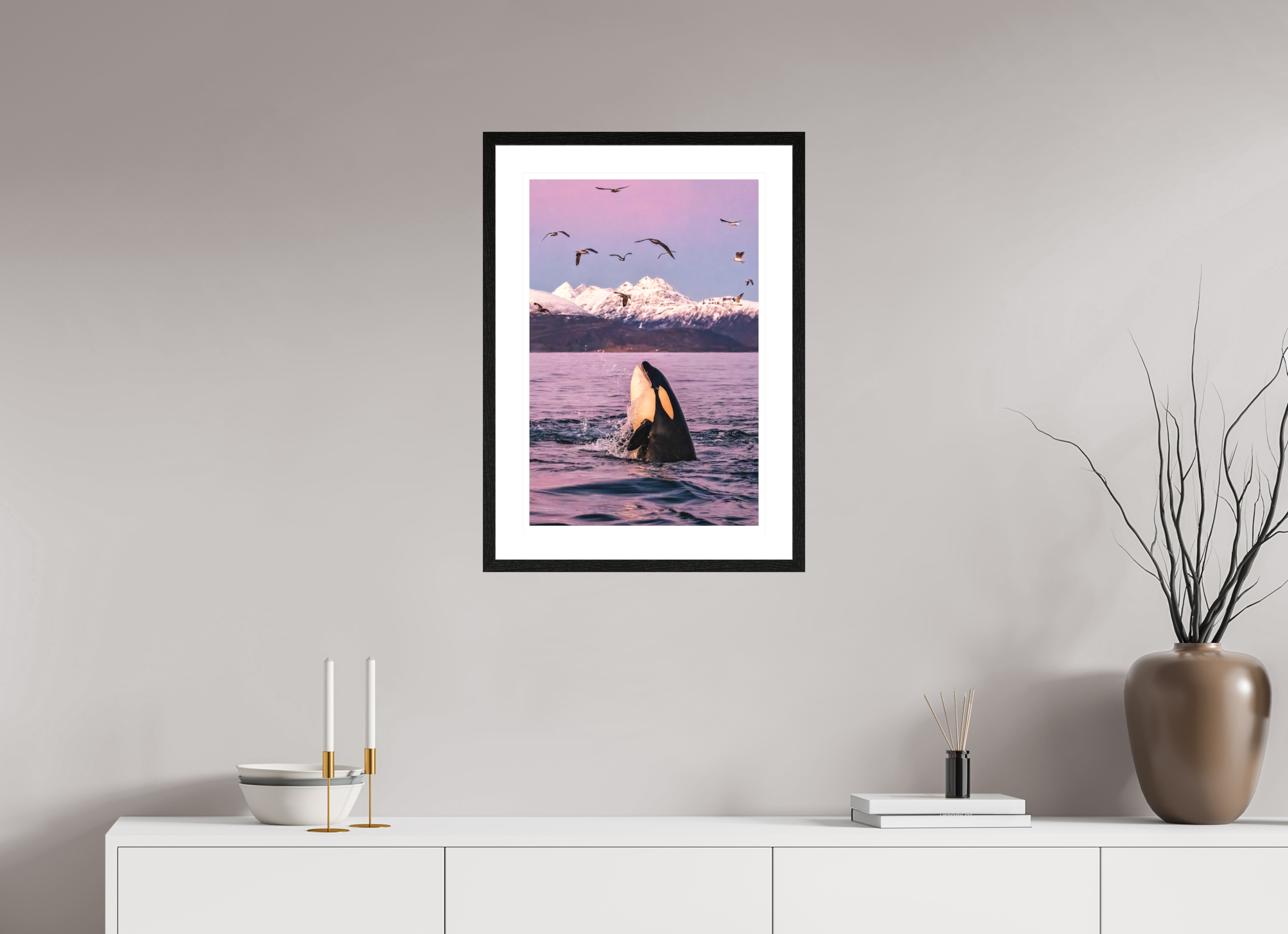40 x 60 cm, Framed Fine Art Print Spy Hopper