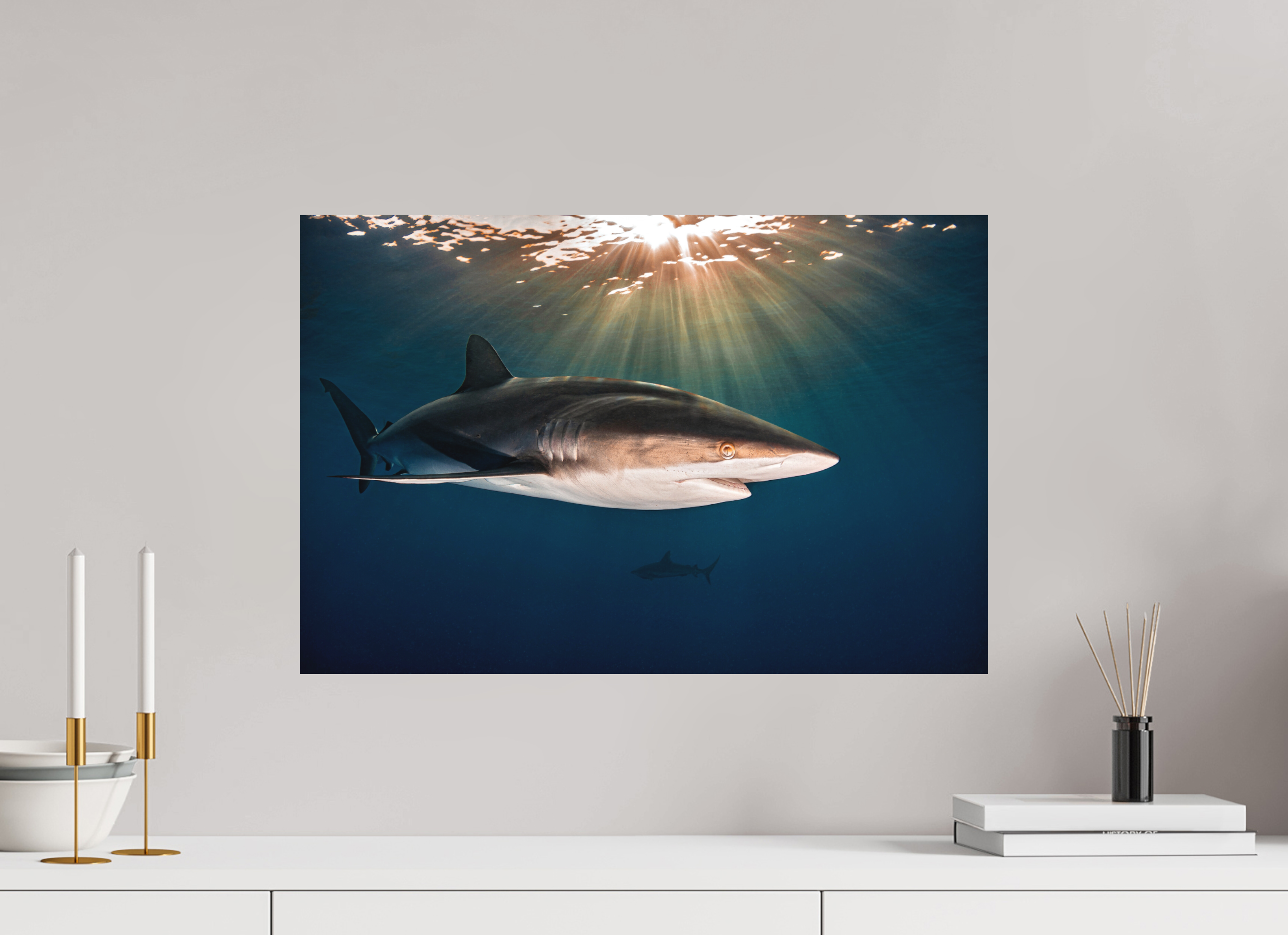 60 x 40 cm, Fine Art Print on Alu-Dibond Silky Sunset