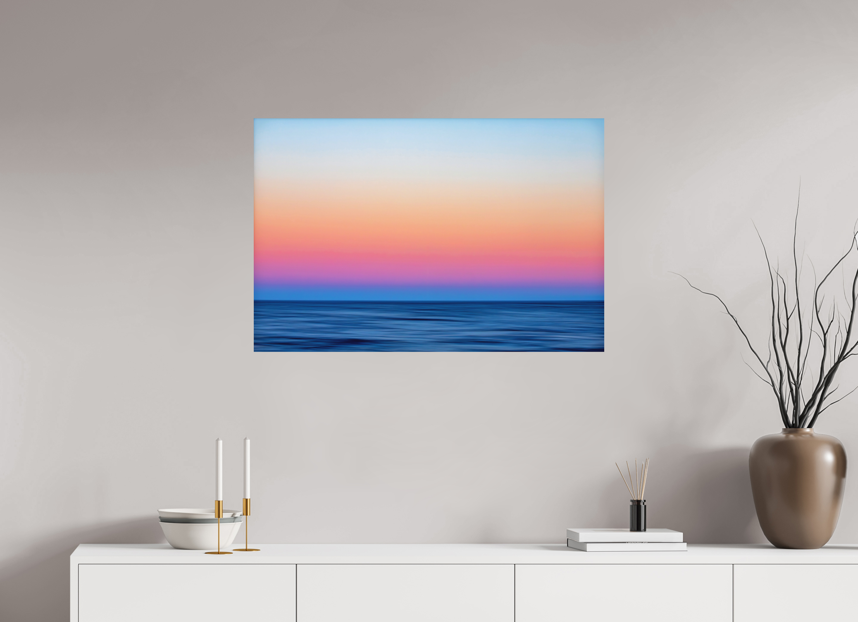 90 x 60 cm, Alu-Dibond Colors of Norway