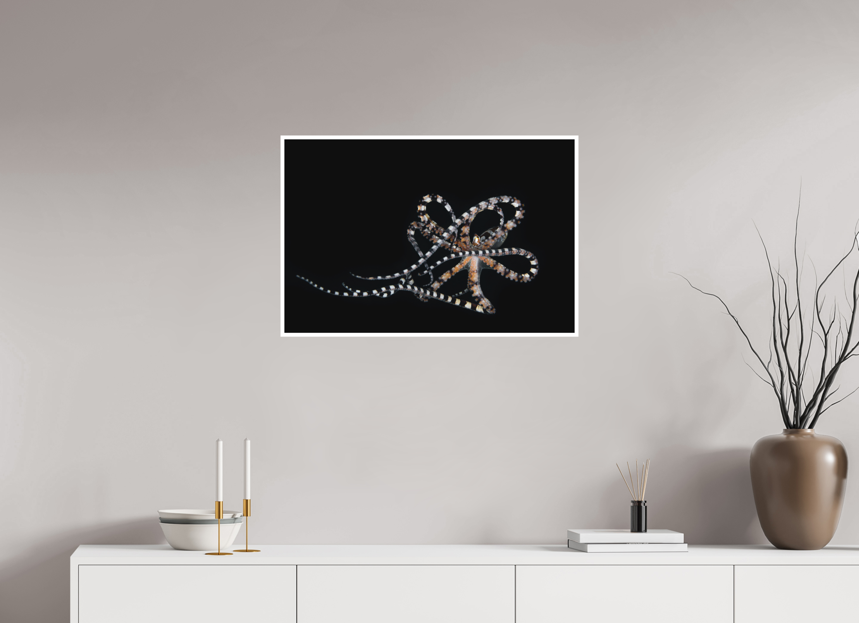 75 x 50 cm, Fine Art Print Only Dancing Wunderpus