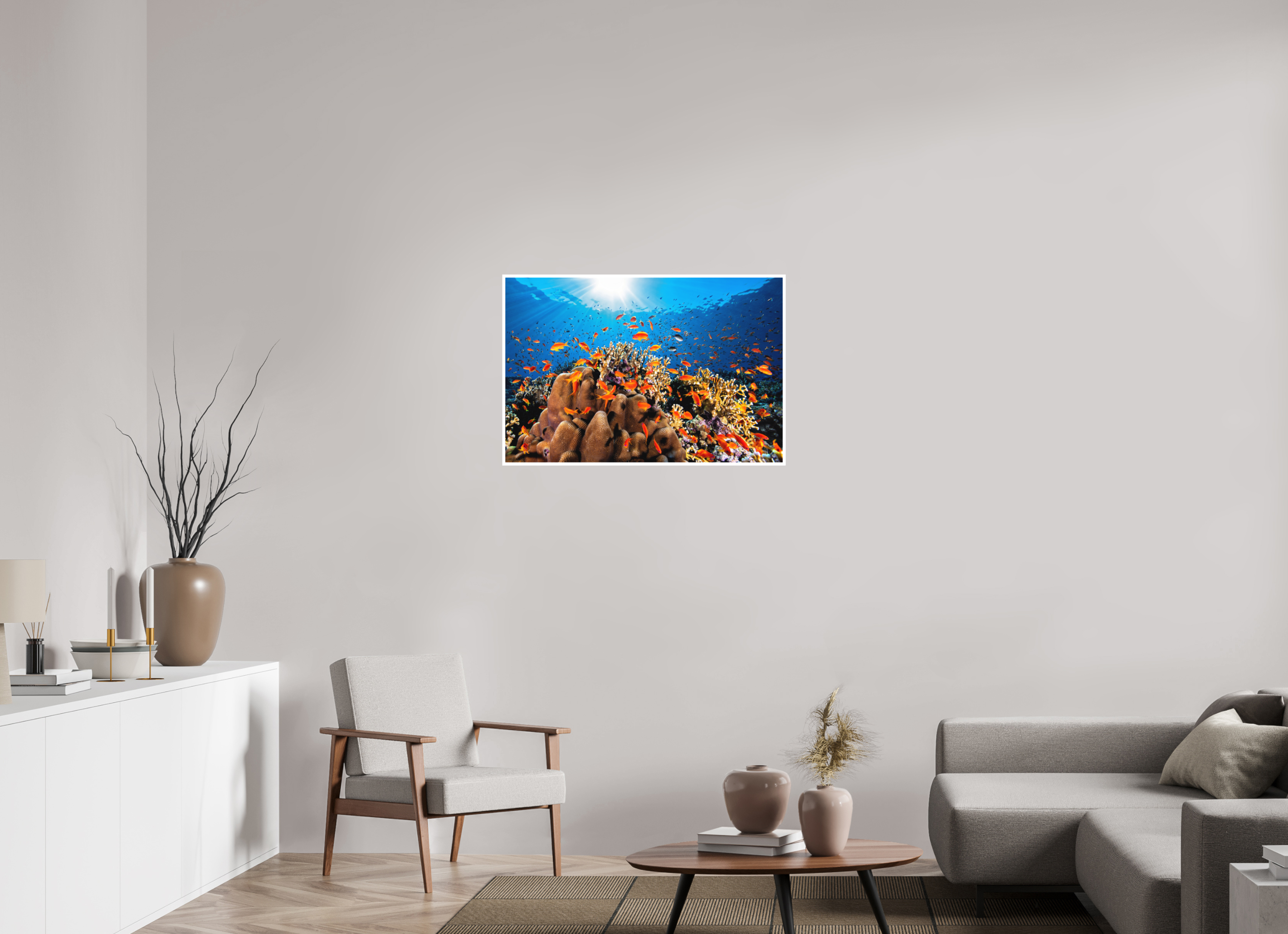 90 x 60 cm, Fine Art Print Only Anthias Paradise