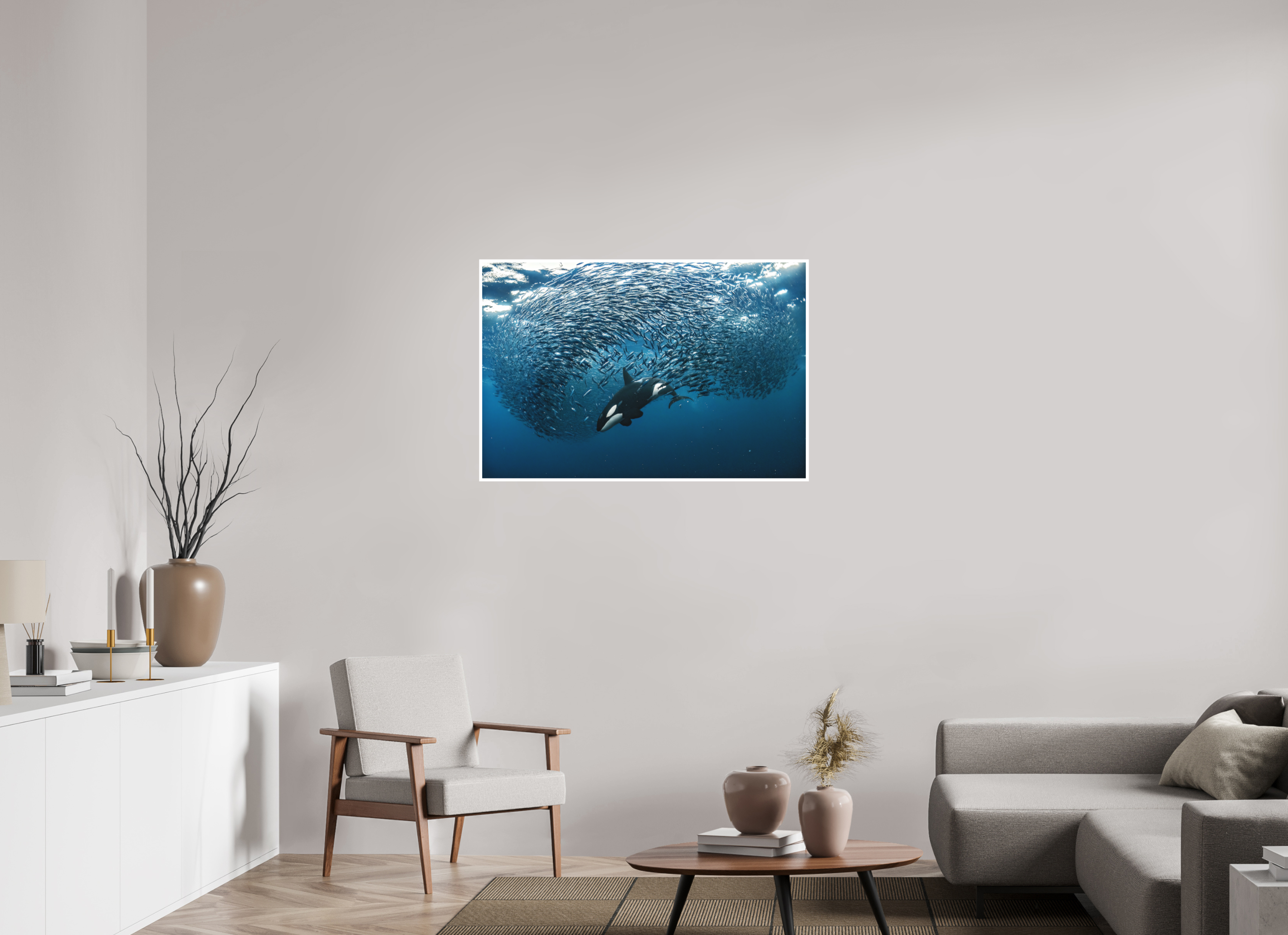 105 x 70 cm, Fine Art Print Through the Ball