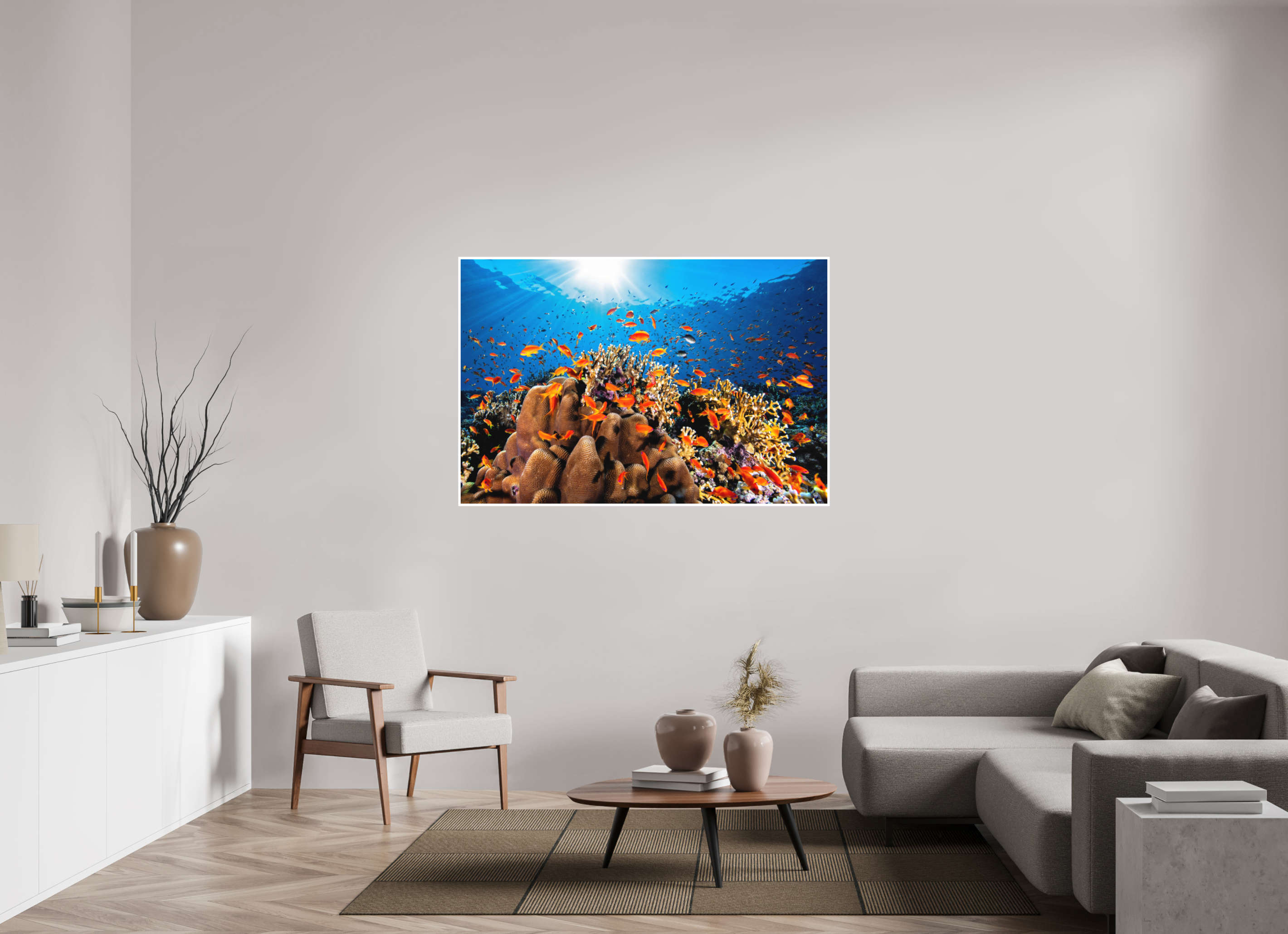 150 x 100 cm, Fine Art Print Only Anthias Paradise