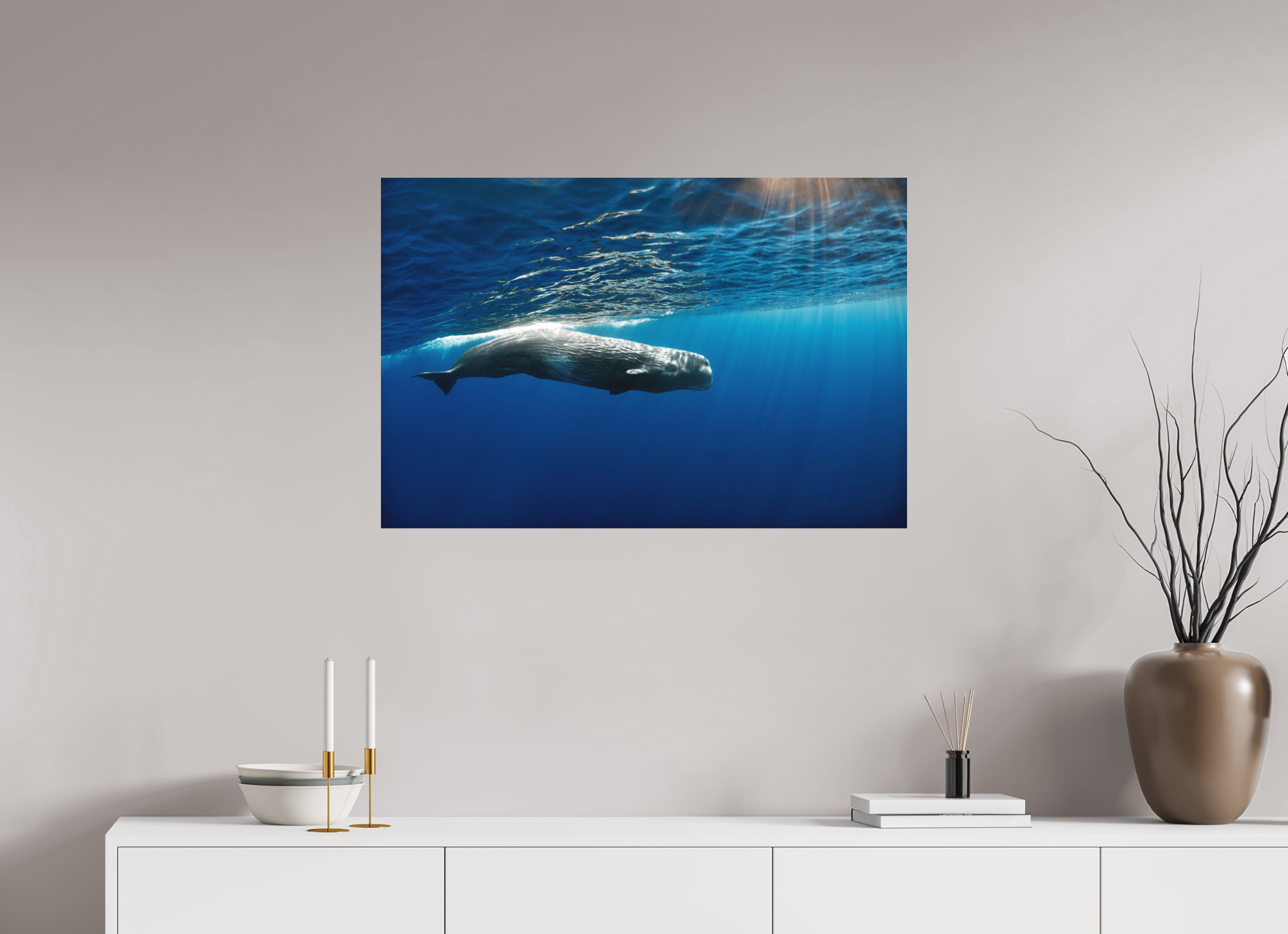 90 x 60 cm, Alu-Dibond Azore's Finest