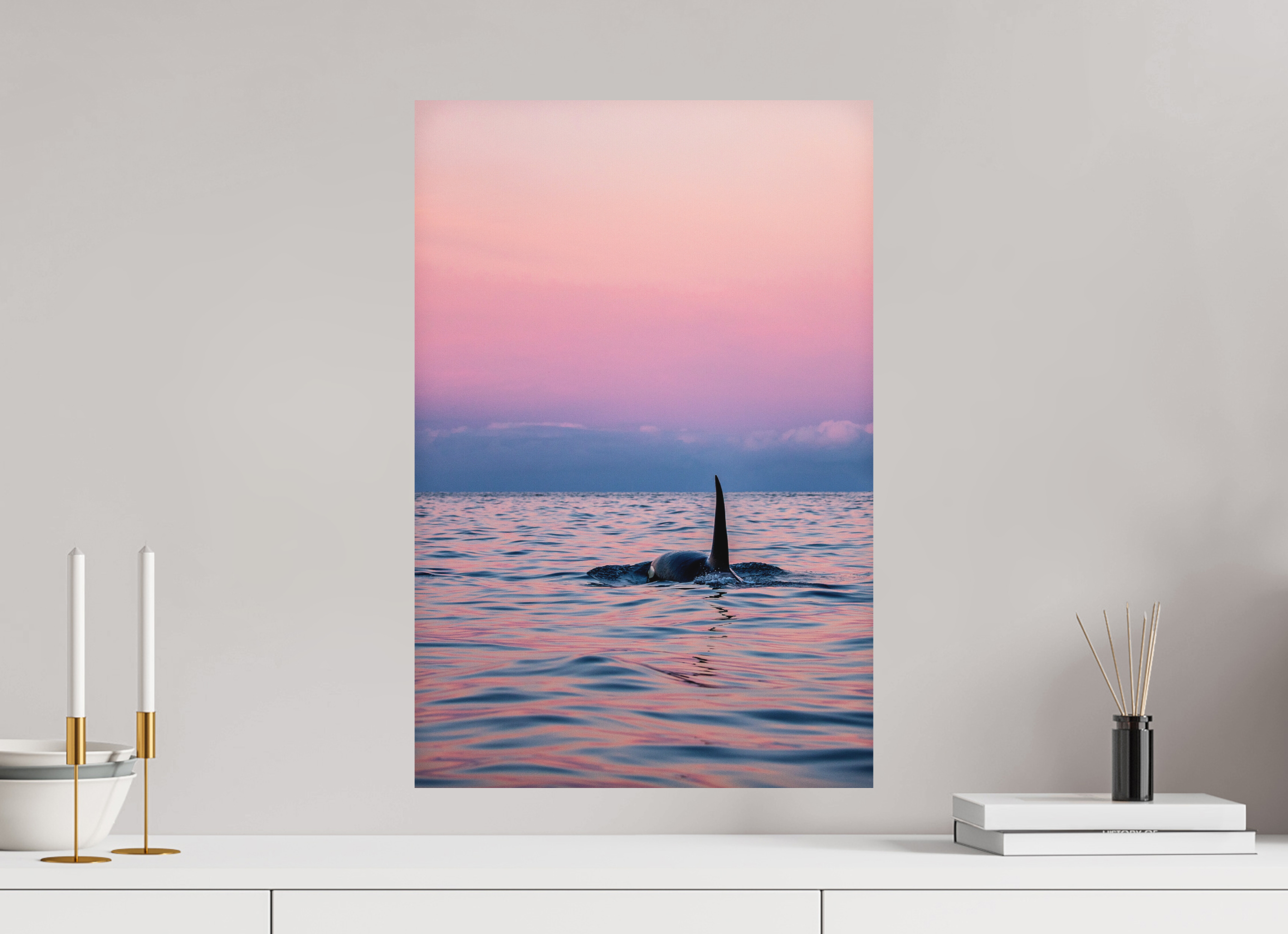 40 x 60 cm, Fine Art Print on Alu-Dibond Norwegian Dream