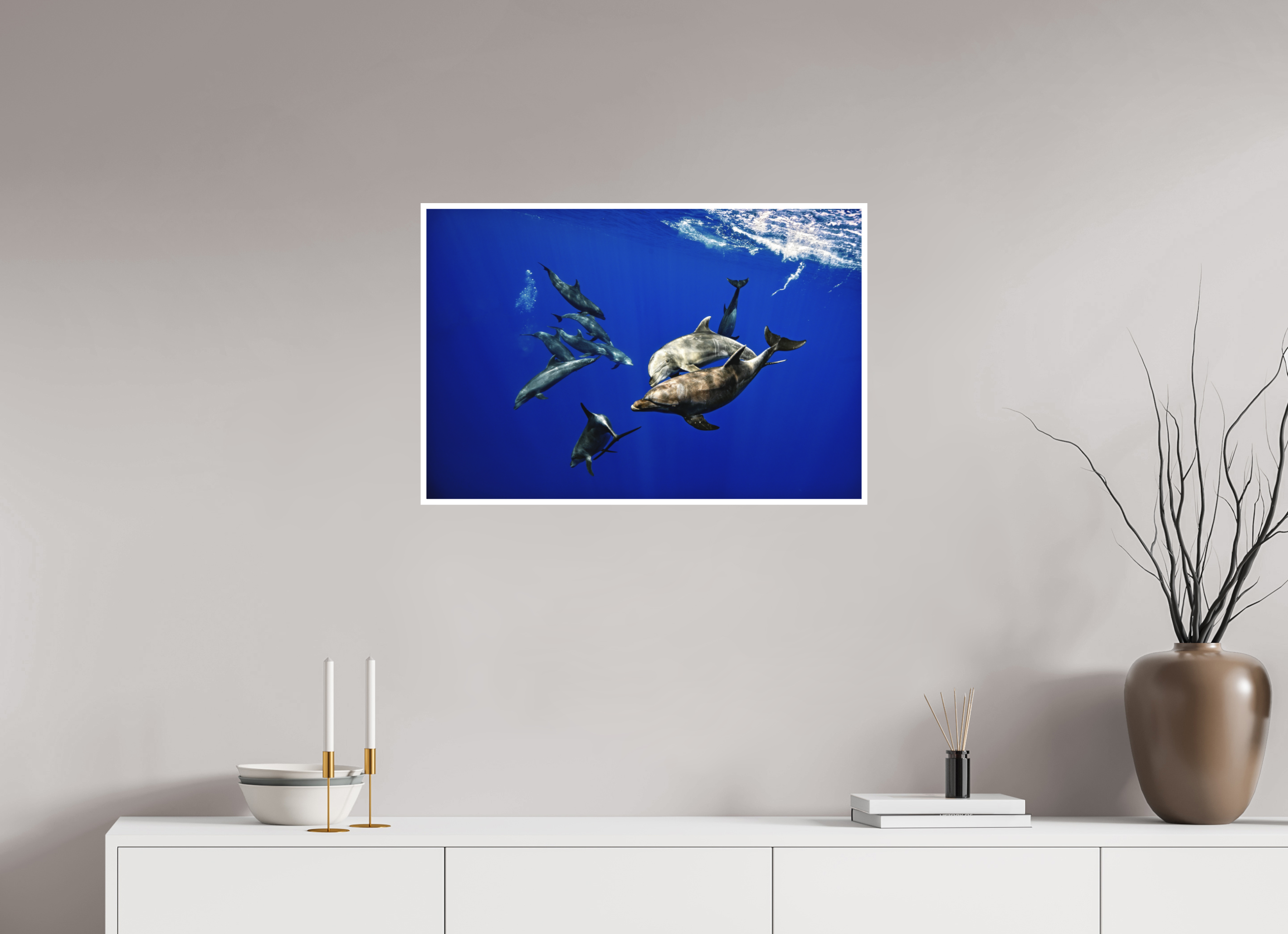 75 x 50 cm, Fine Art Print Only Wild & Free