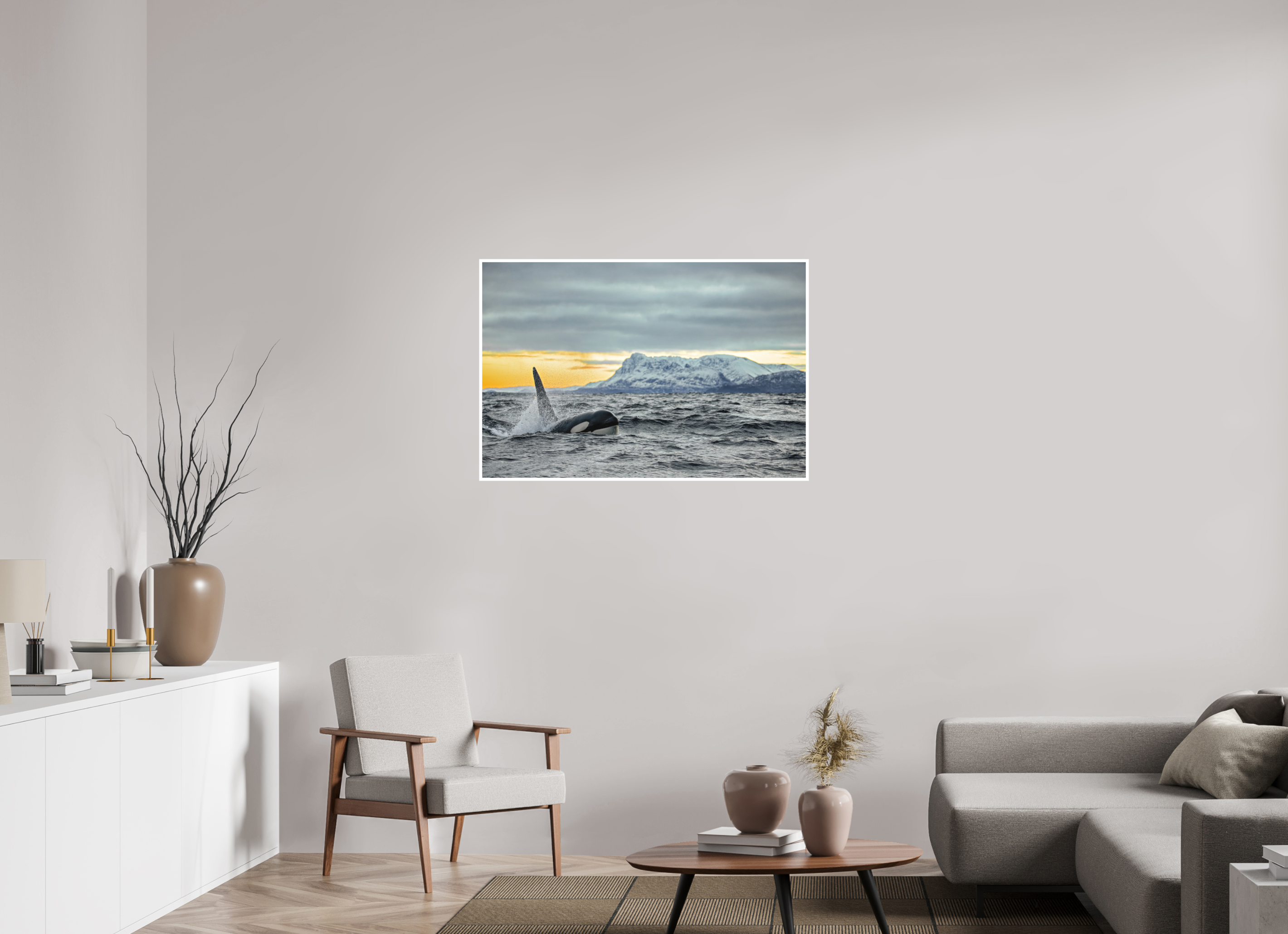 105 x 70 cm, Fine Art Print Only King of the Fjords