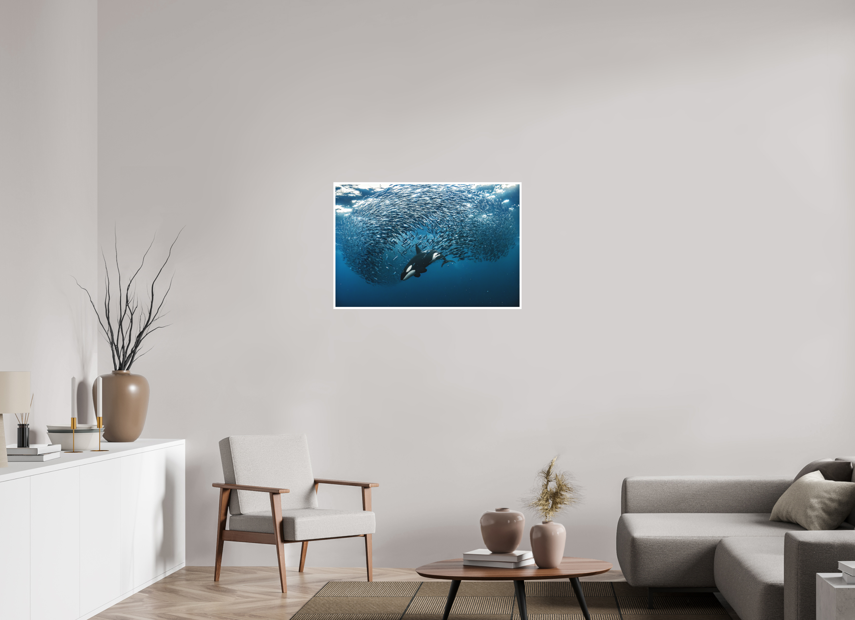 90 x 60 cm, Fine Art Print Through the Ball
