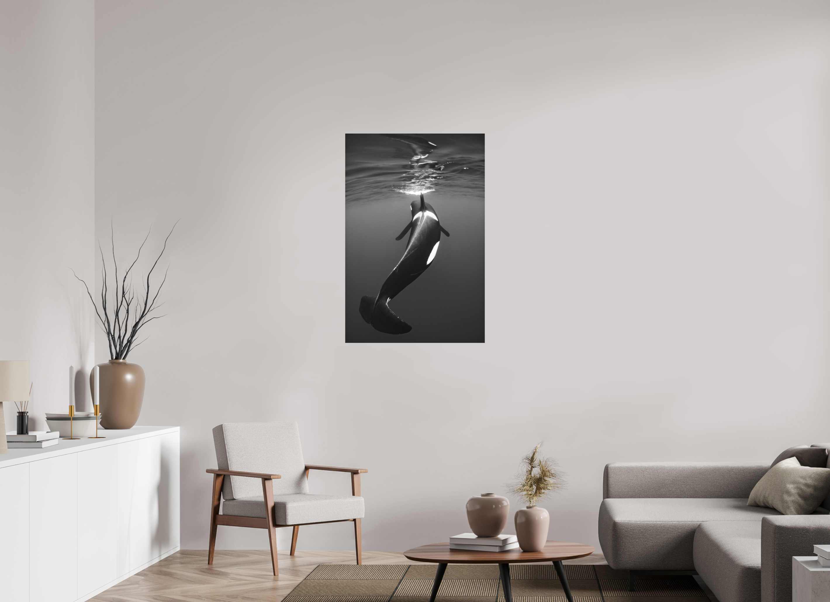 70 x 105 cm, Fine Art Print on Alu-Dibond Simplicity