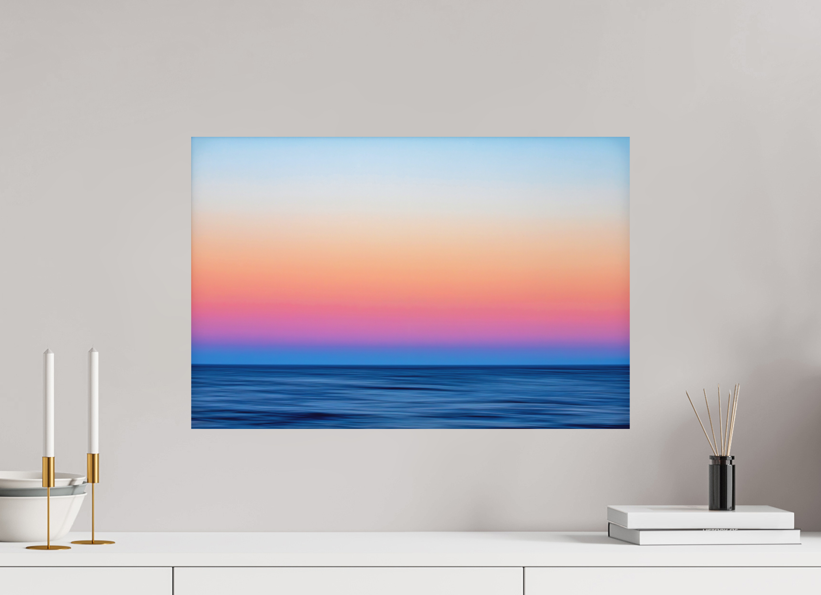 60 x 40 cm, Fine Art Print on Alu-Dibond Colors of Norway