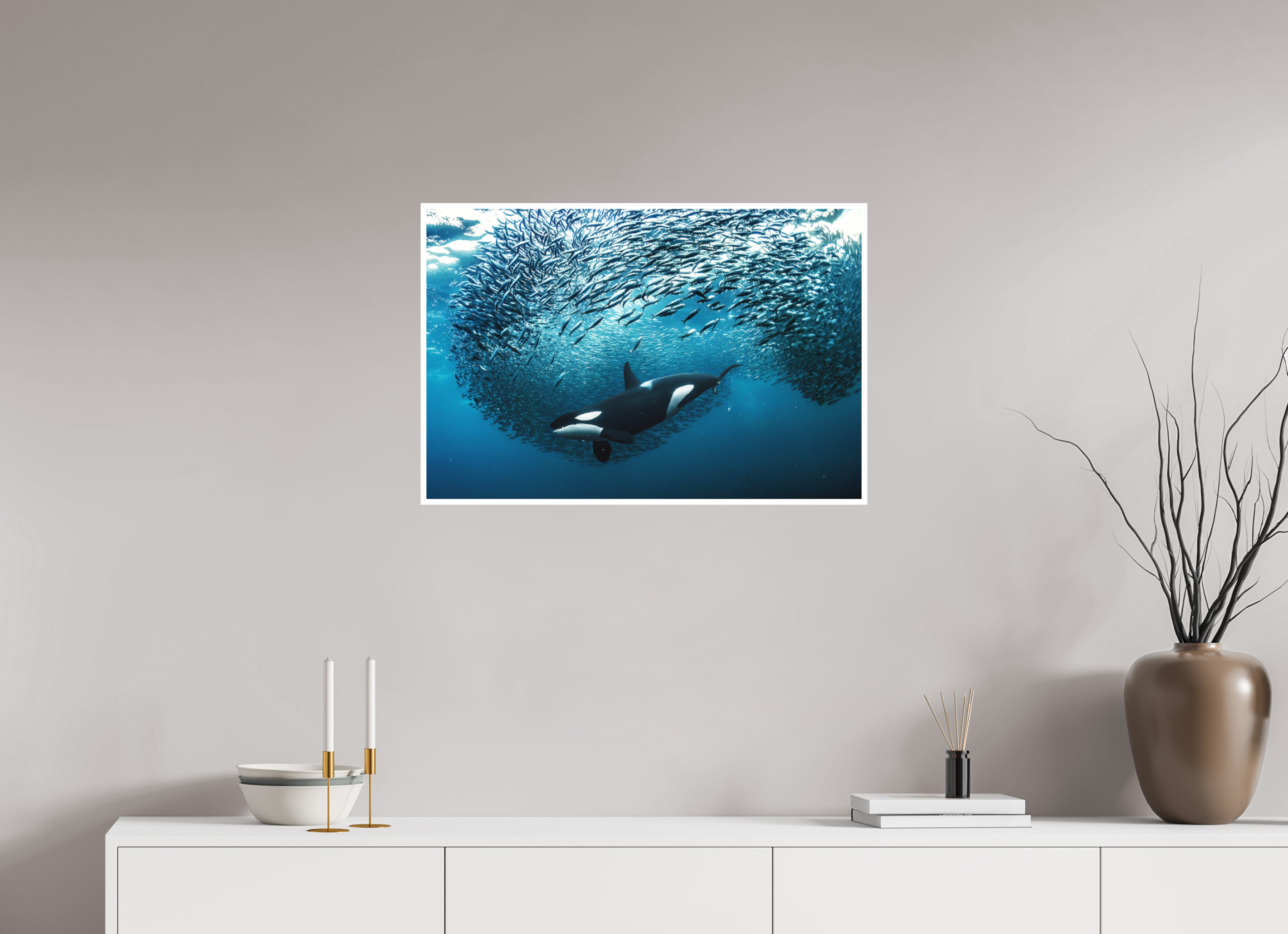 75 x 50 cm, Fine Art Print Crowd Control