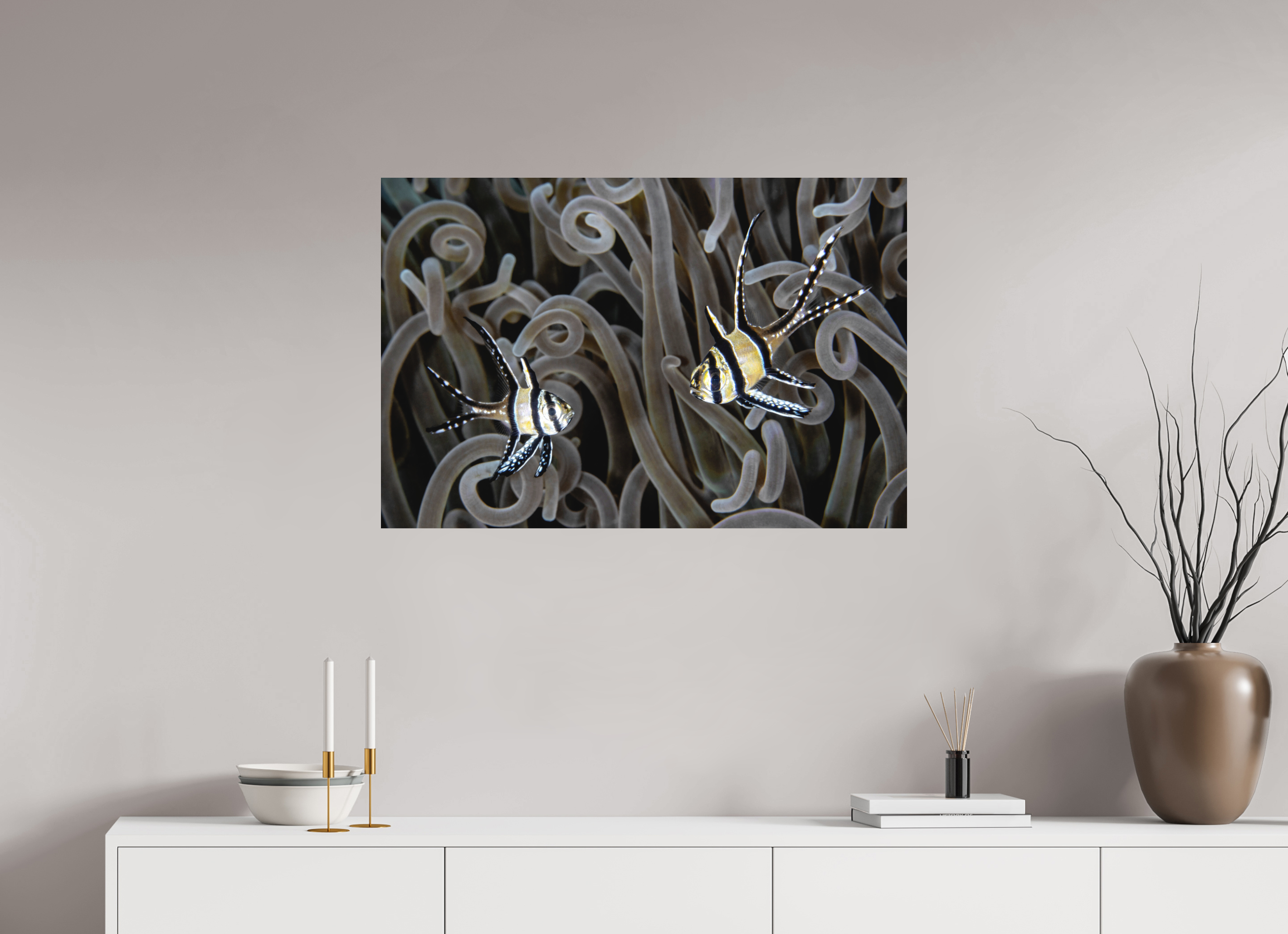 90 x 60 cm, Fine Art Print on Alu-Dibond Jewels of the Sea