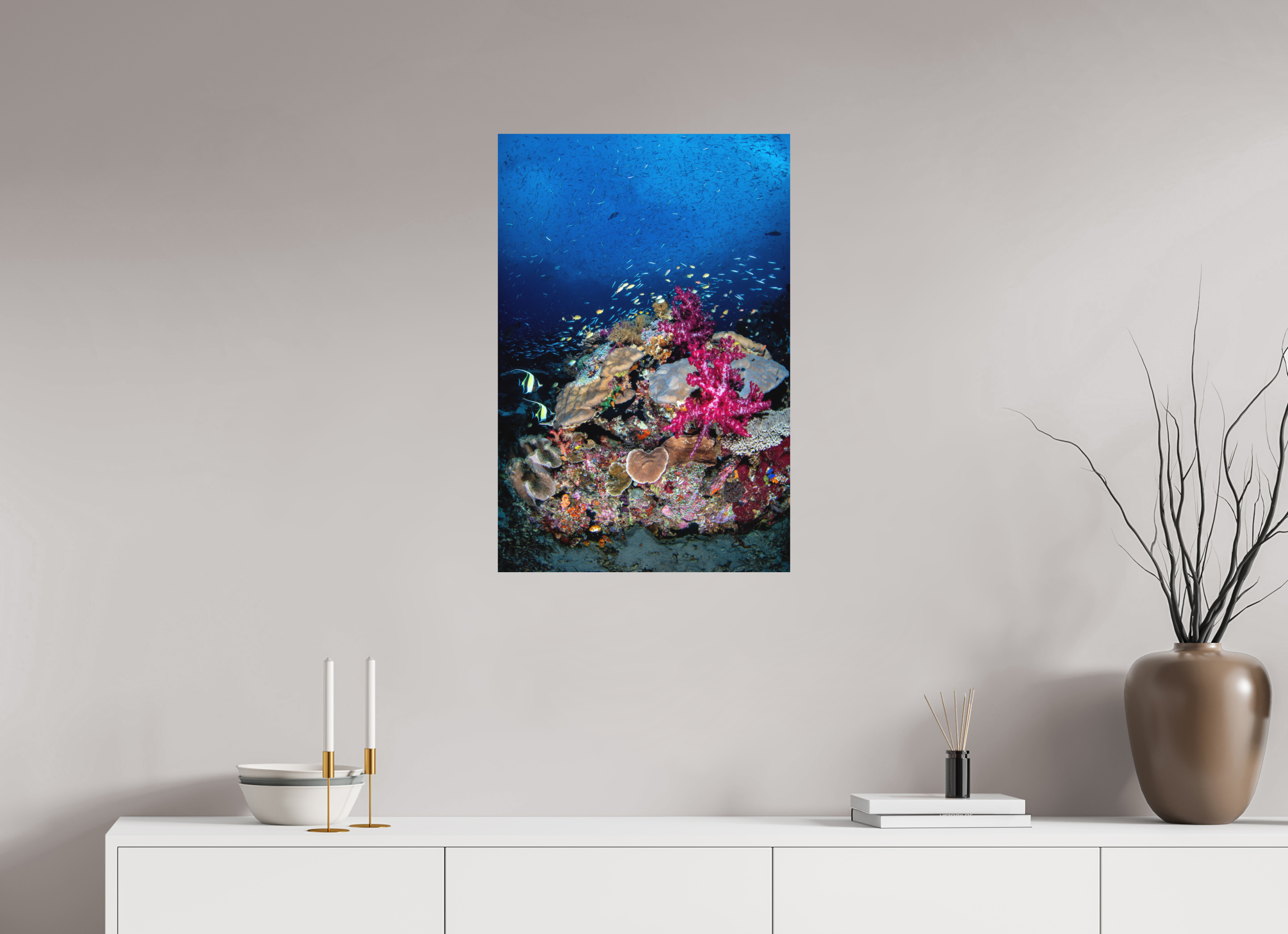 50 x 75 cm, Fine Art Print on Alu-Dibond Rush Hour