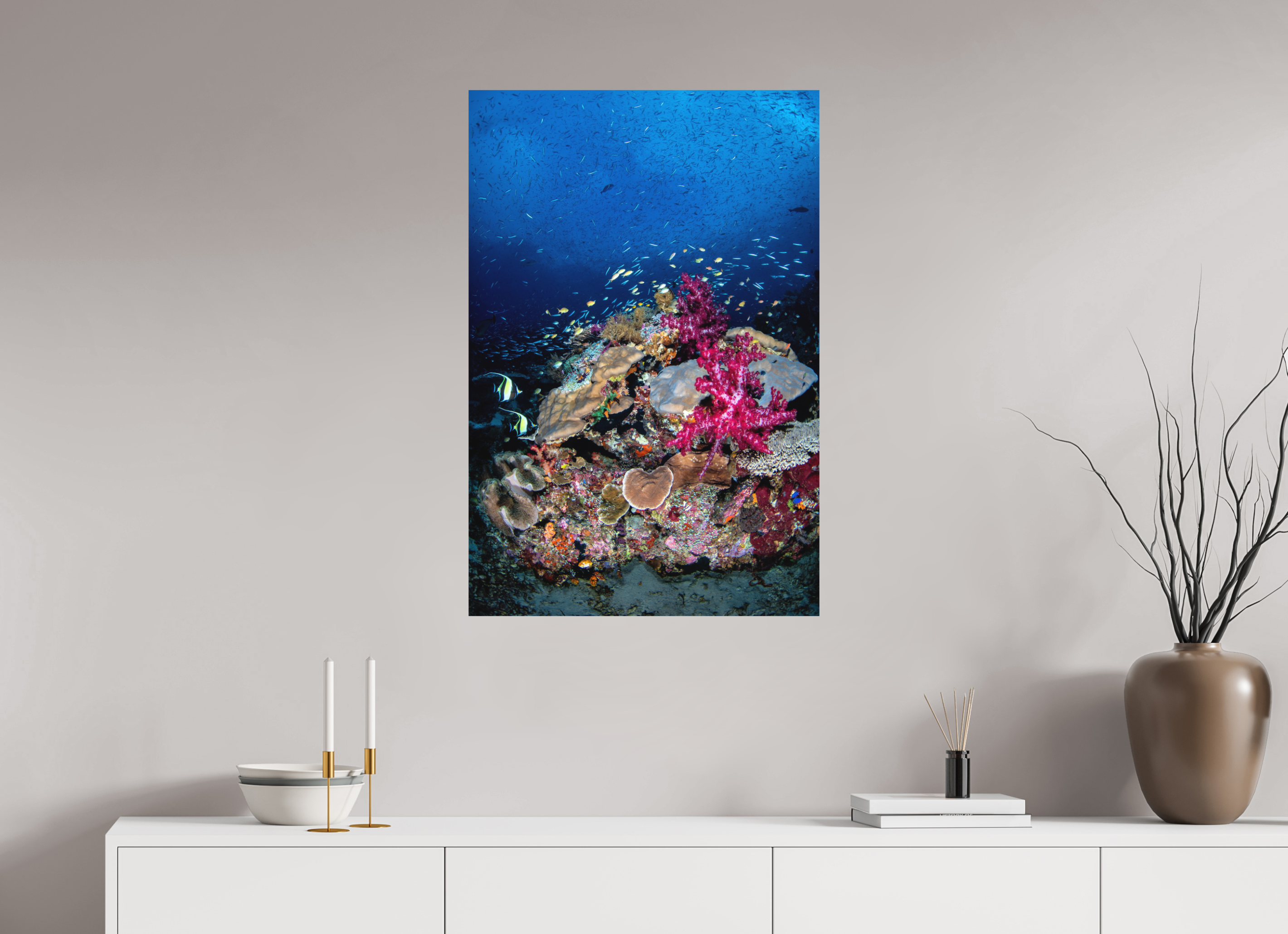 60 x 90 cm, Alu-Dibond Rush Hour