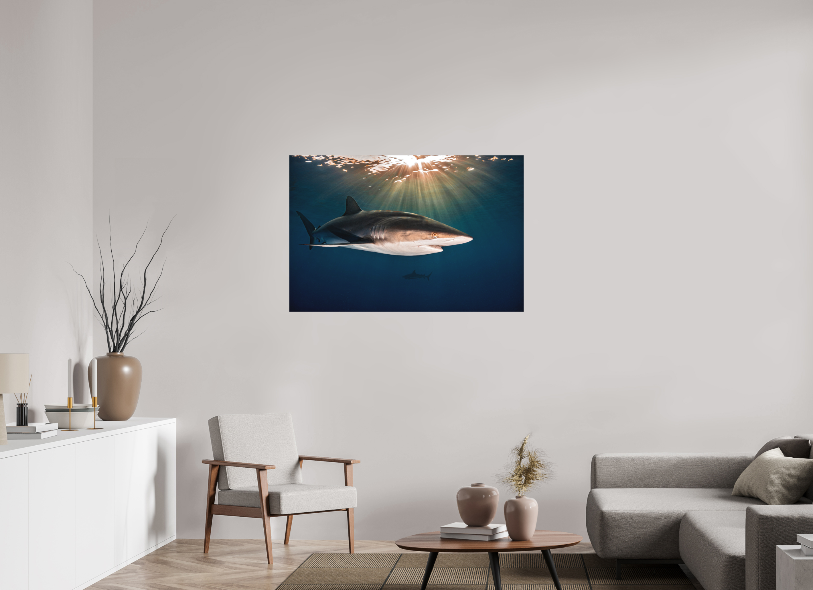 120 x 80 cm, Fine Art Print on Alu-Dibond Silky Sunset