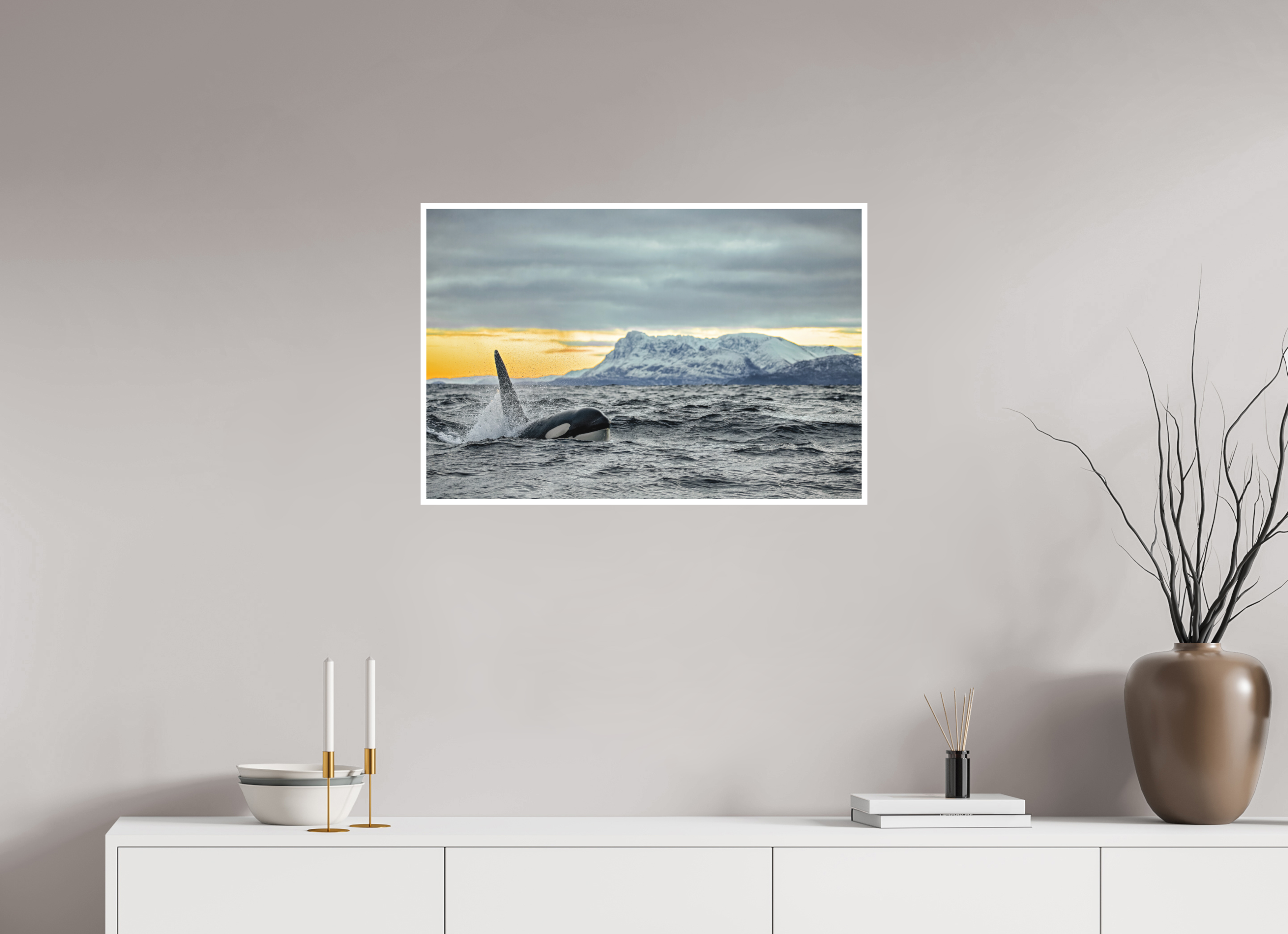75 x 50 cm, Fine Art Print Only King of the Fjords