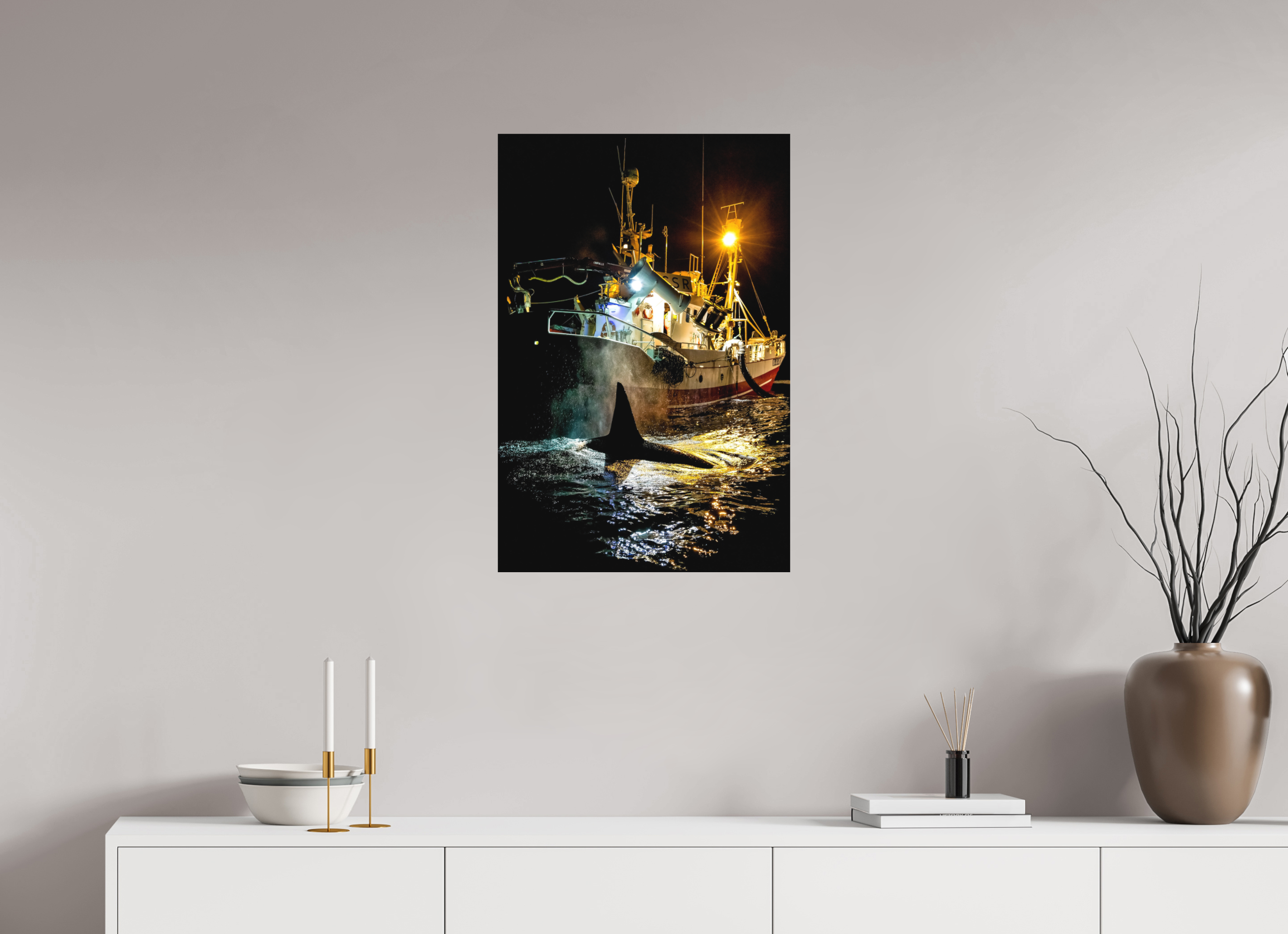 50 x 75 cm, Fine Art Print on Alu-Dibond Coexistence