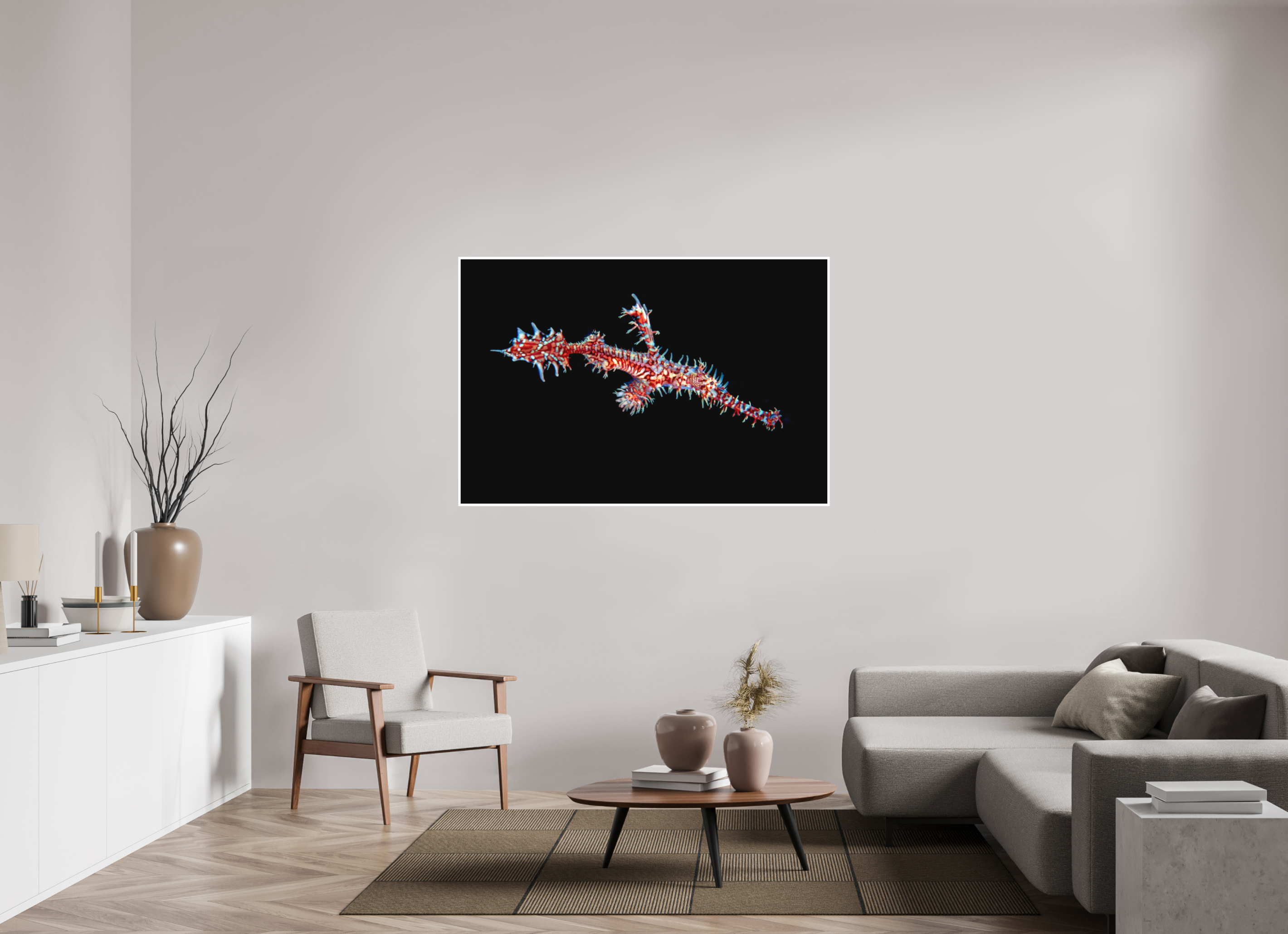 150 x 100 cm, Fine Art Print Only Ghost Pipefish