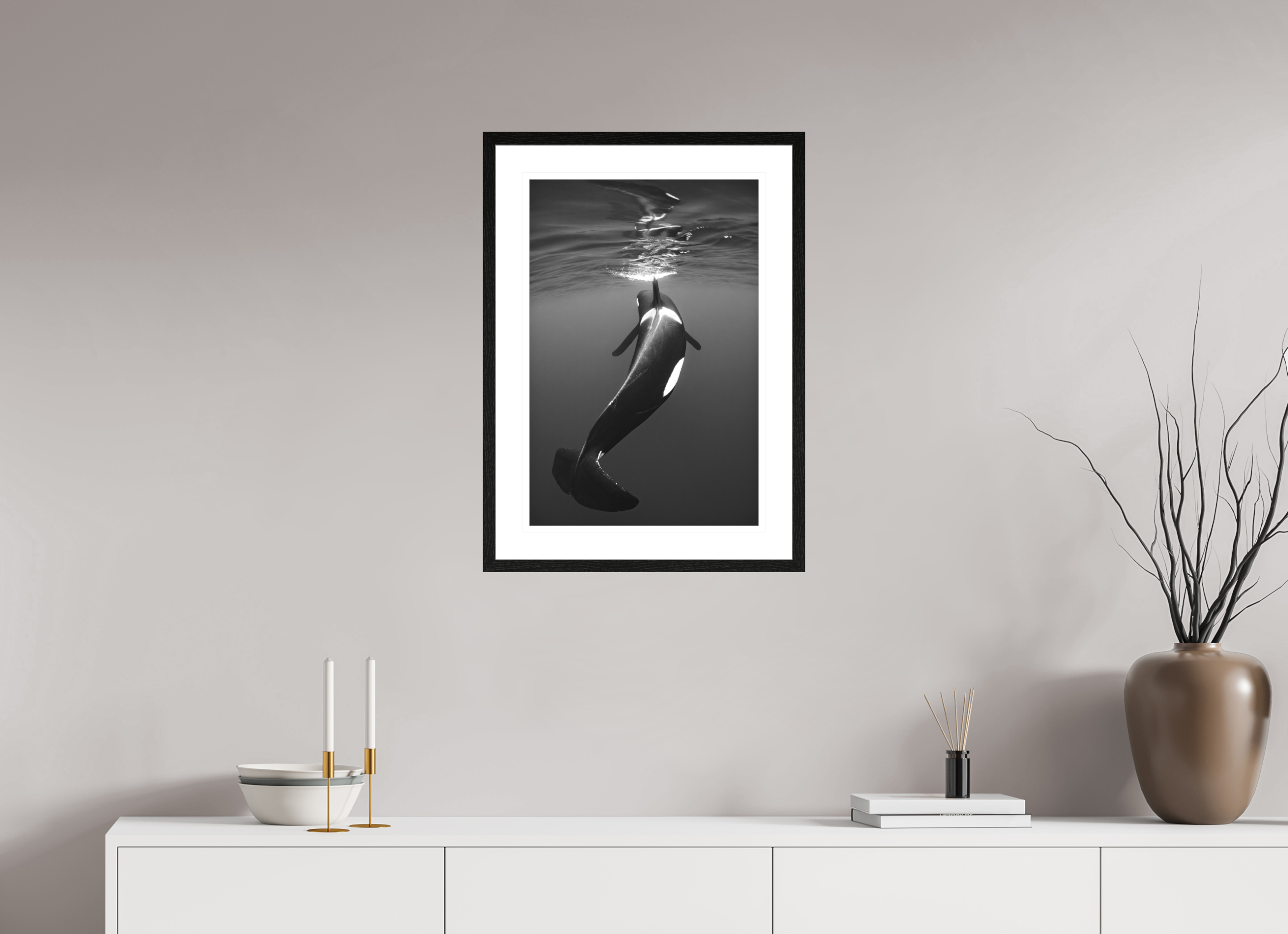 40 x 60 cm, Framed Fine Art Print Simplicity