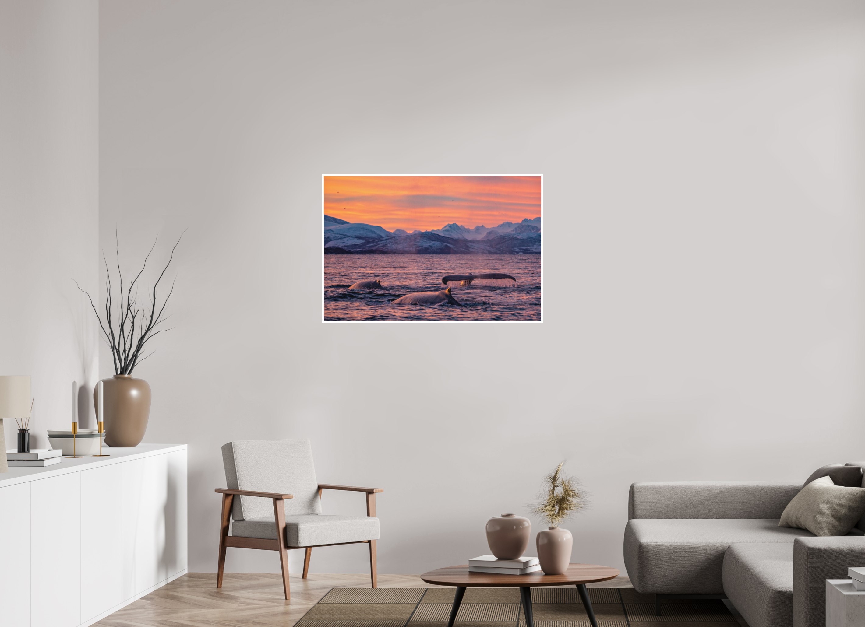105 x 70 cm, Fine Art Print Only Sunset Divers