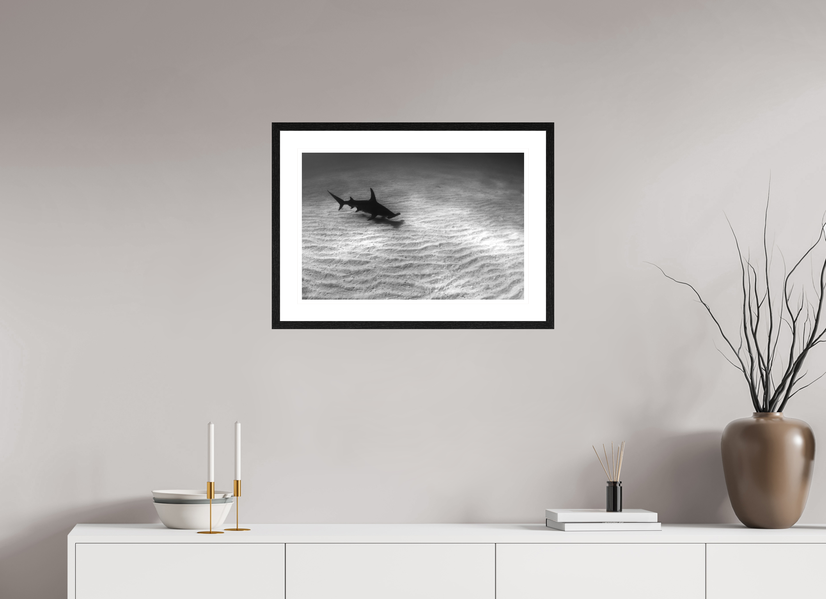 60 x 40 cm, Framed Print Sand Cruiser