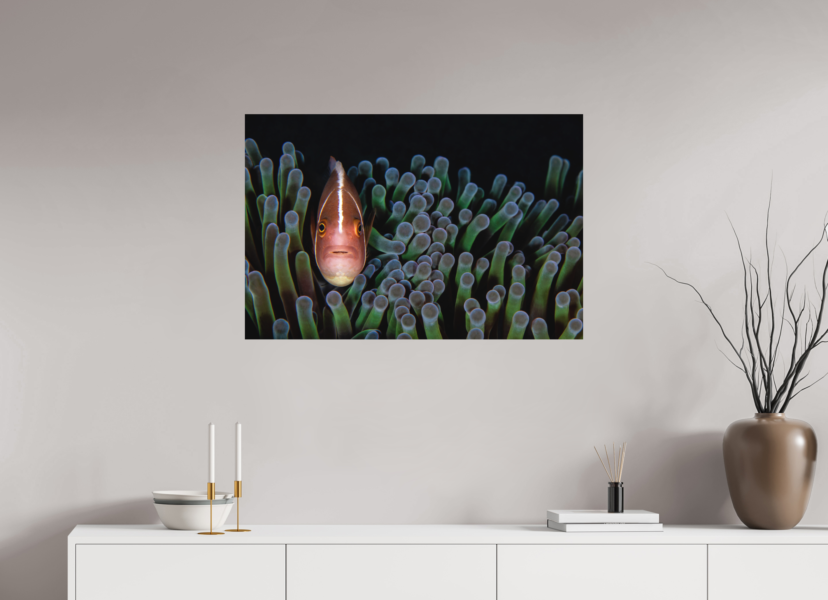 90 x 60 cm, Fine Art Print on Alu-Dibond Tucked In