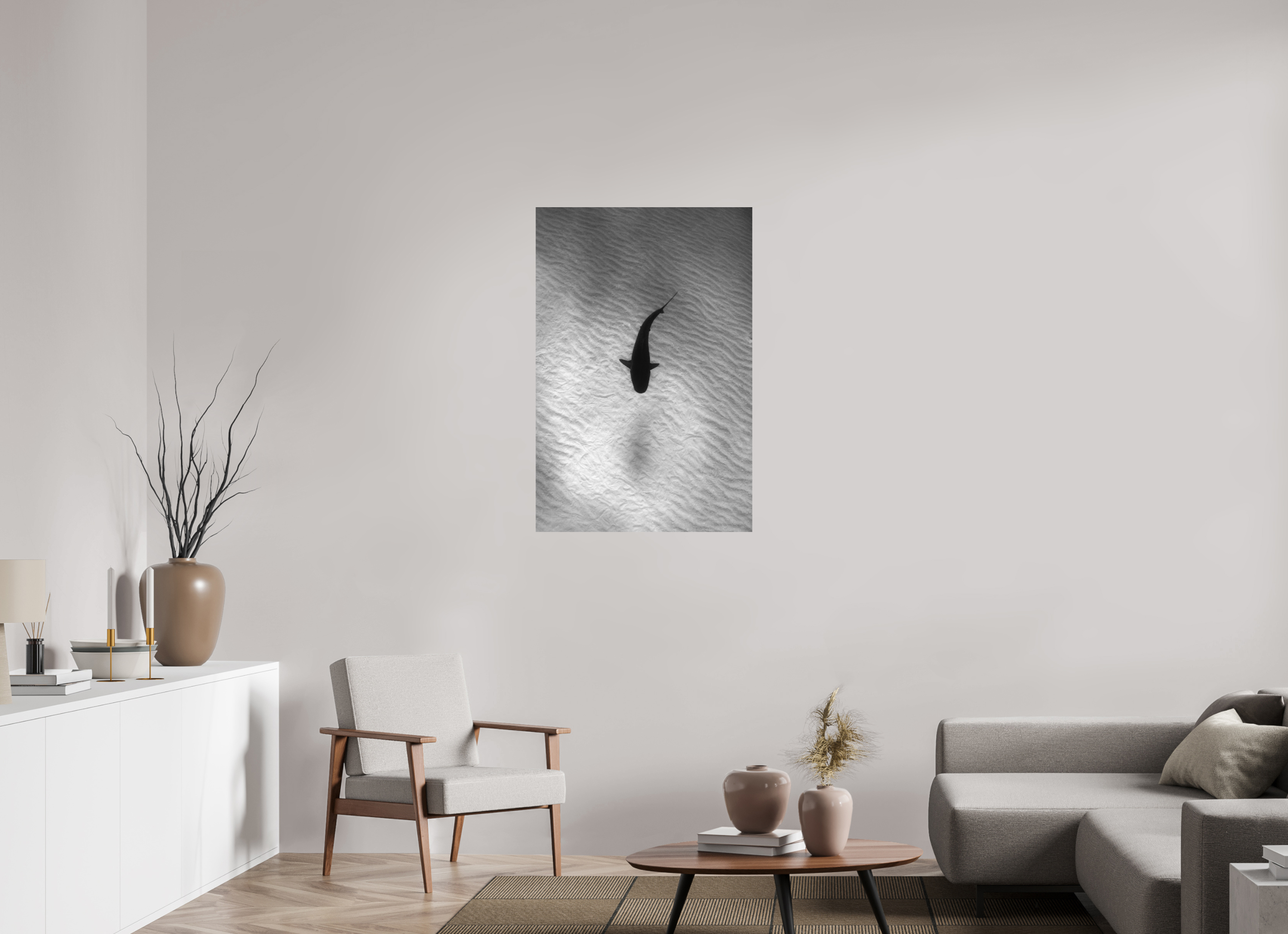 70 x 105 cm, Alu-Dibond Tiger Stripes