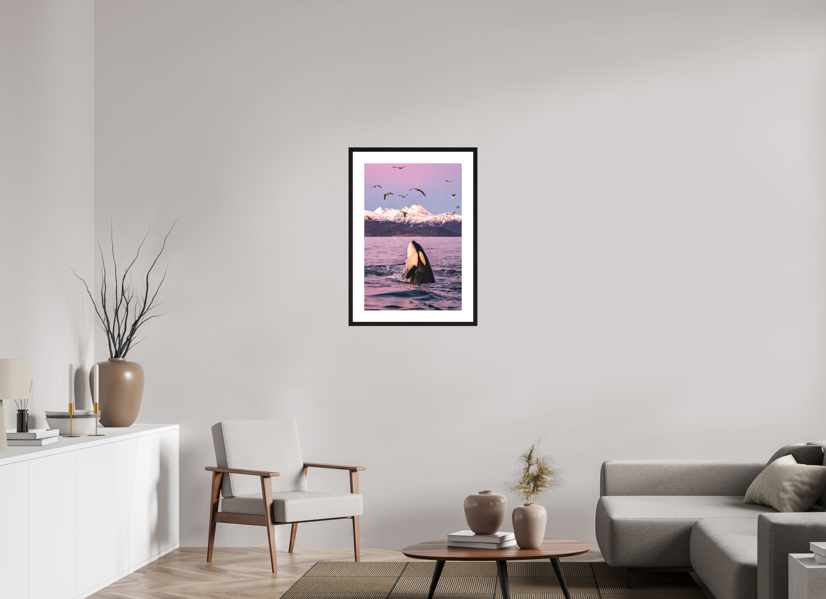 50 x 75 cm, Framed Fine Art Print Spy Hopper