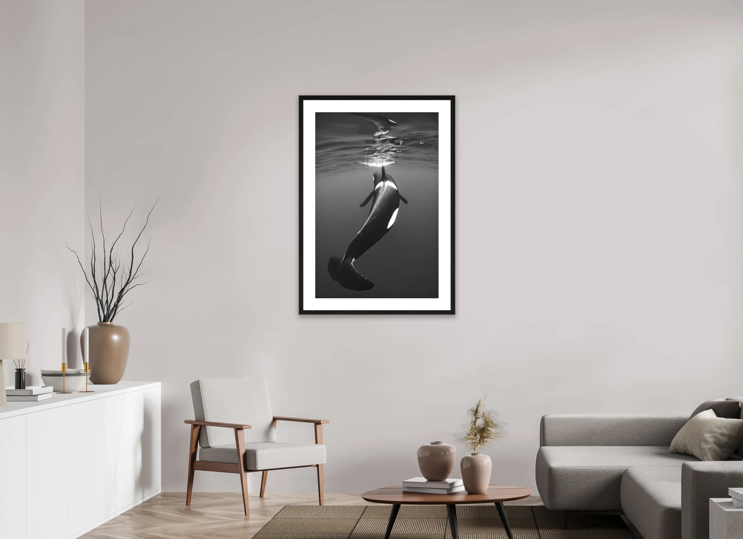 Simplicity - Framed Fine Art Print, 70x105cm