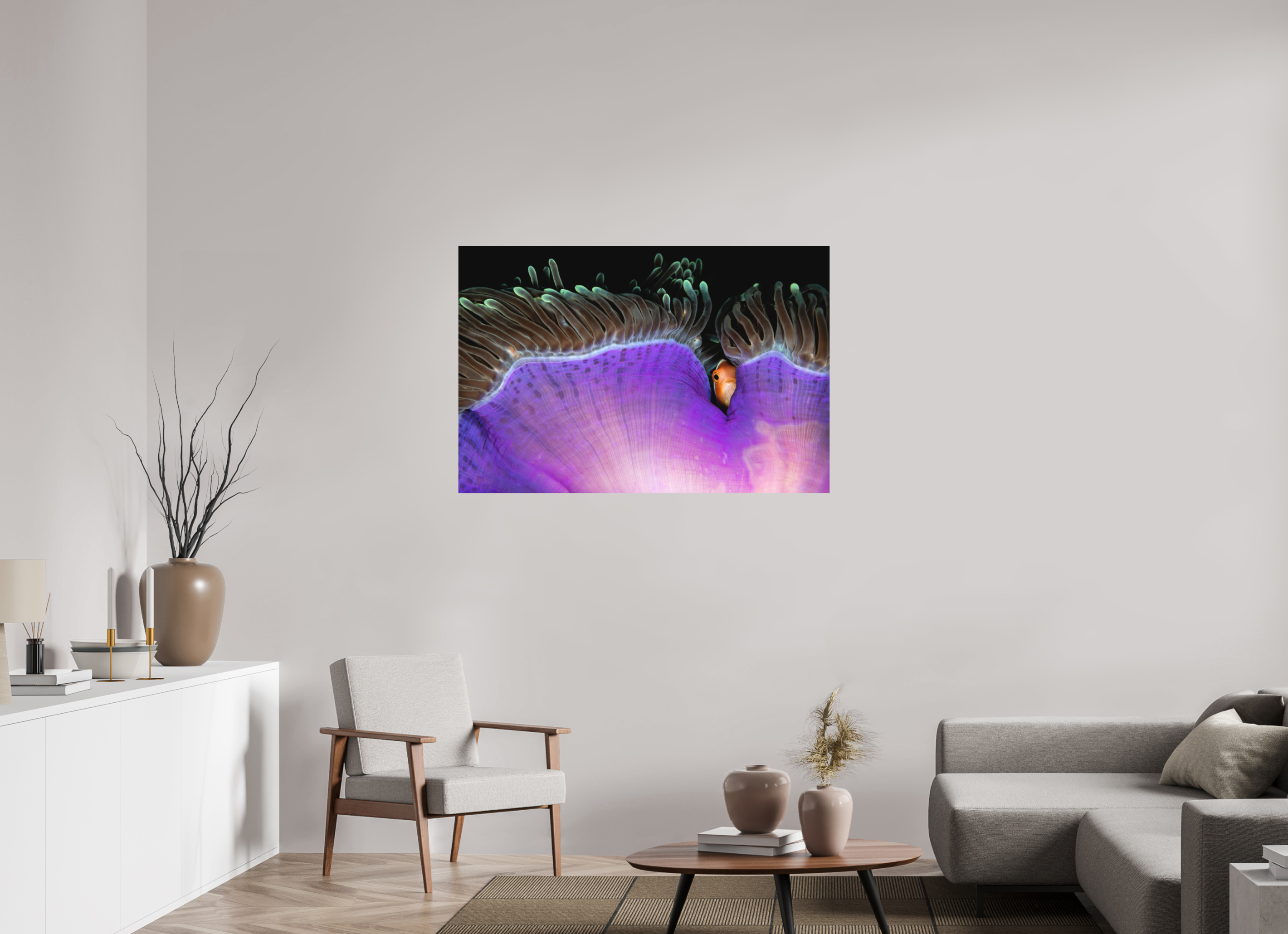 120 x 80 cm, Fine Art Print on Alu-Dibond Shy Guy