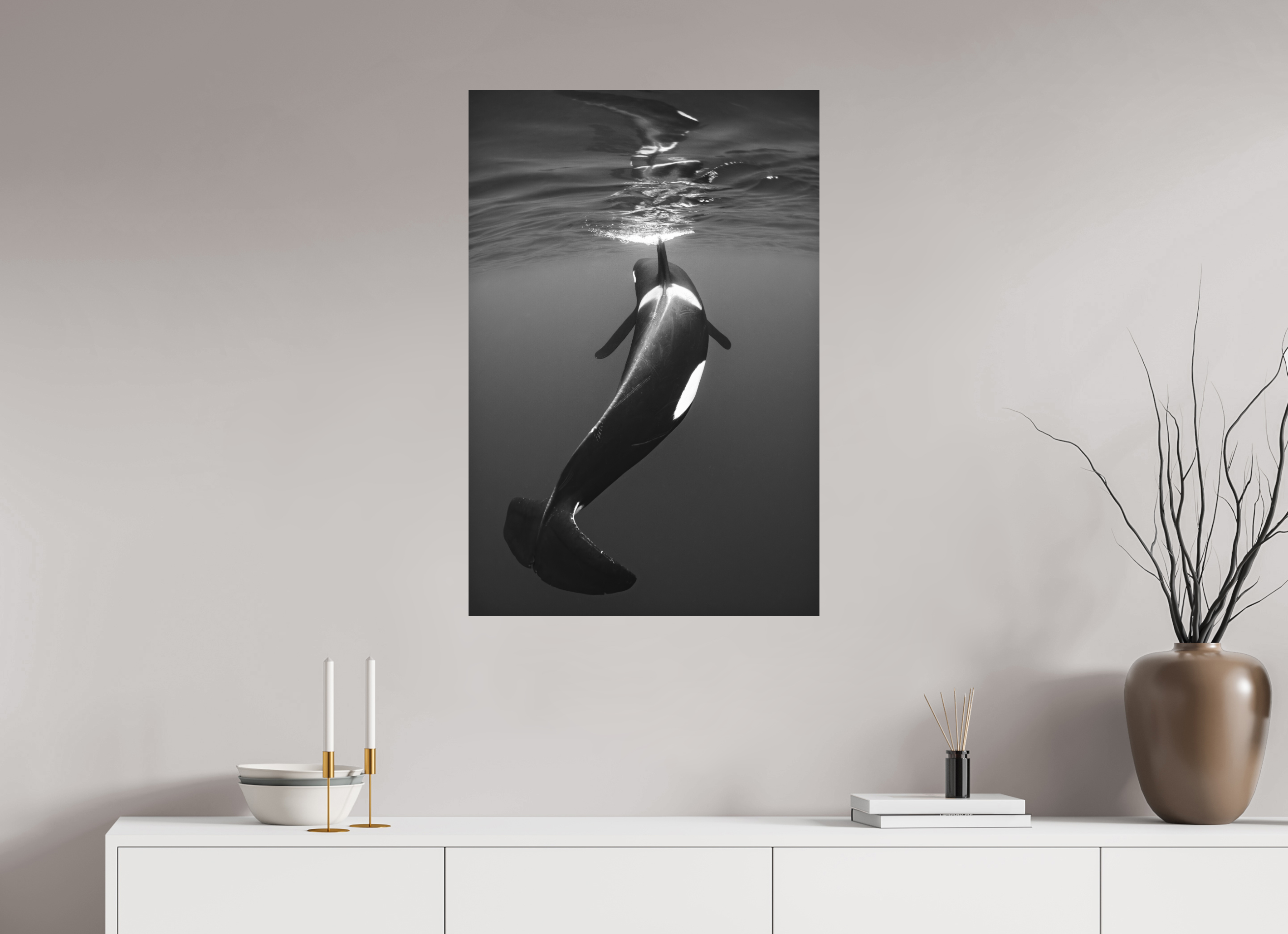 60 x 90 cm, Fine Art Print on Alu-Dibond Simplicity