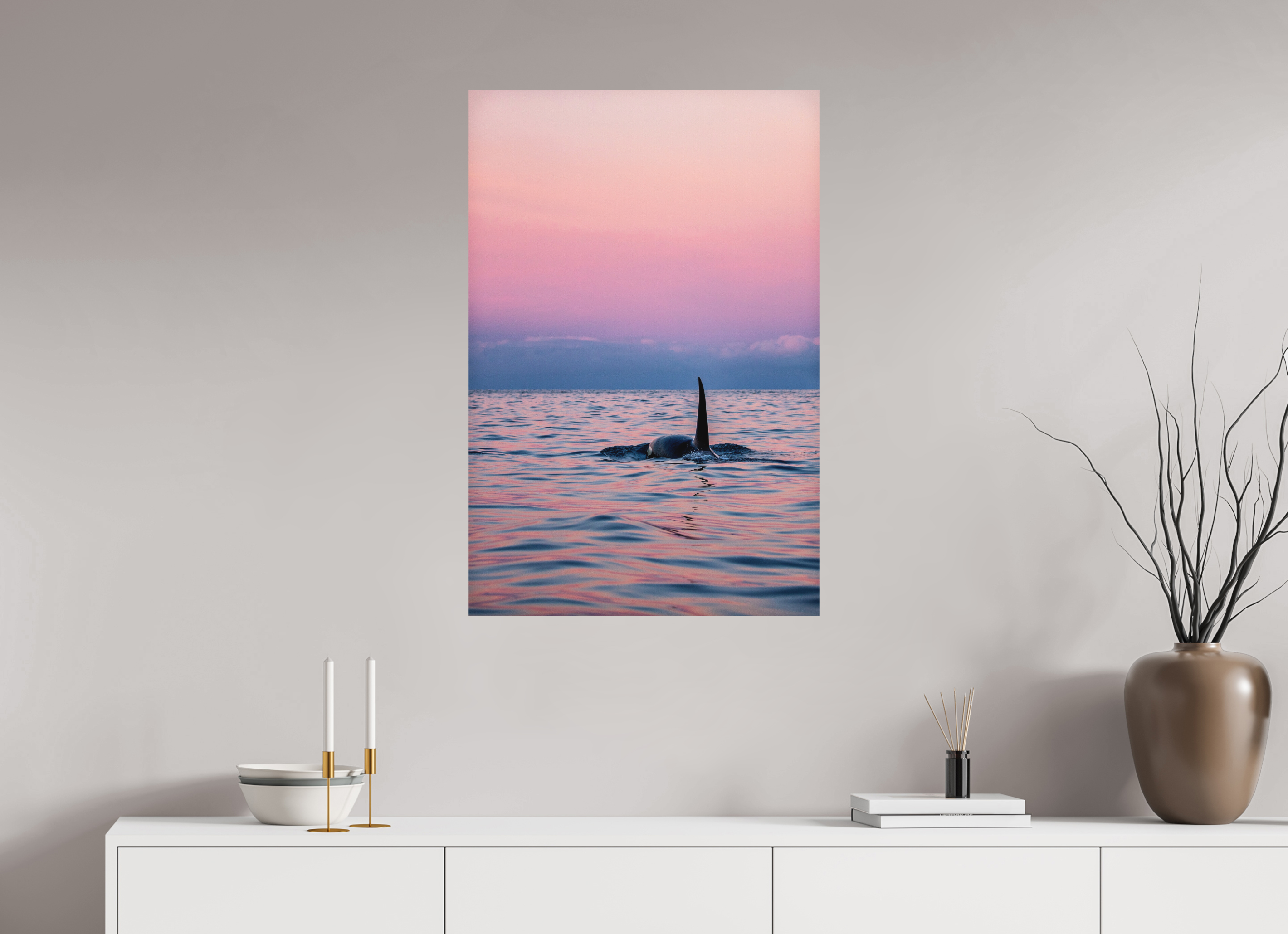 60 x 90 cm, Alu-Dibond Norwegian Dream