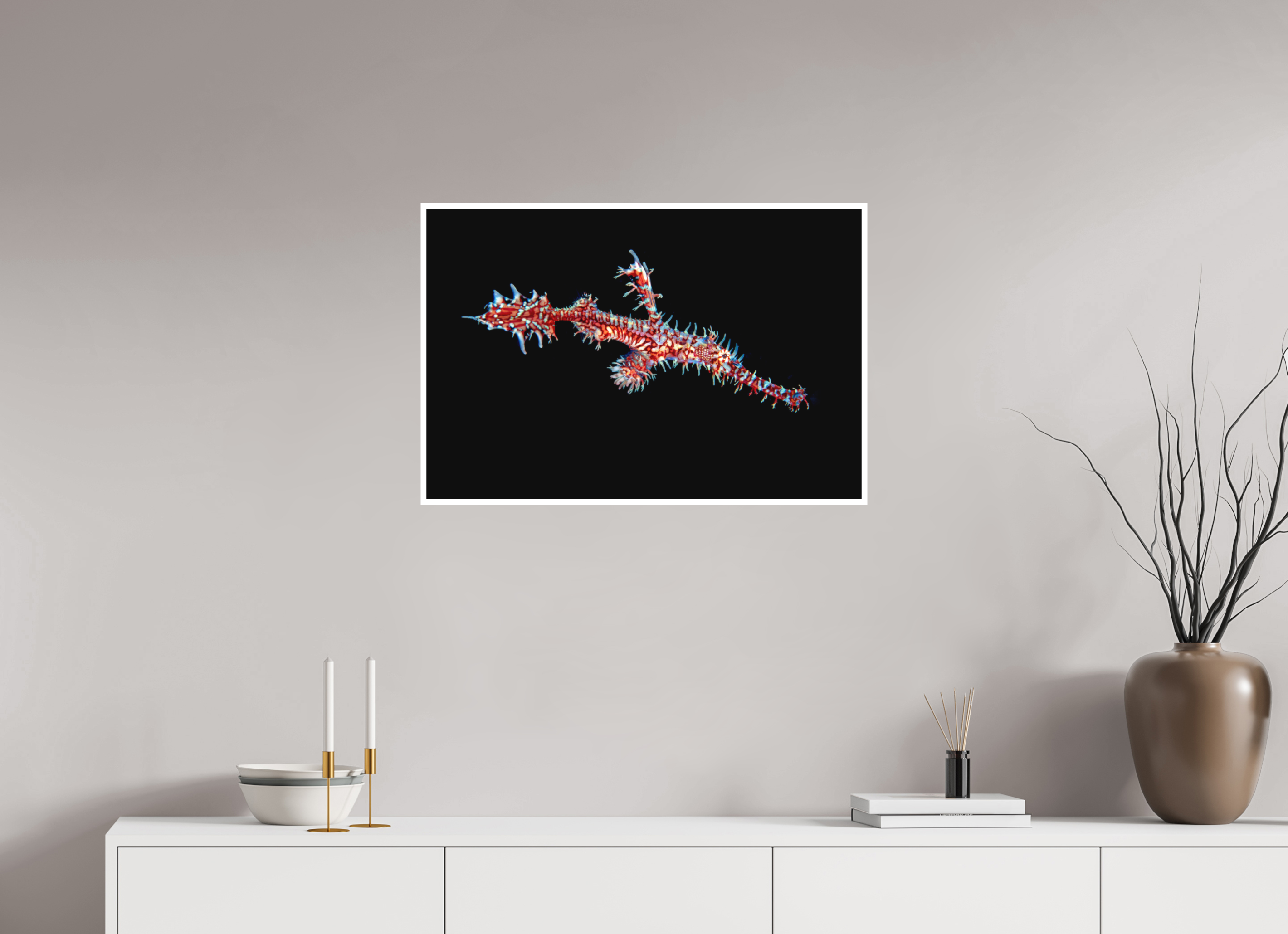 75 x 50 cm, Fine Art Print Only Ghost Pipefish