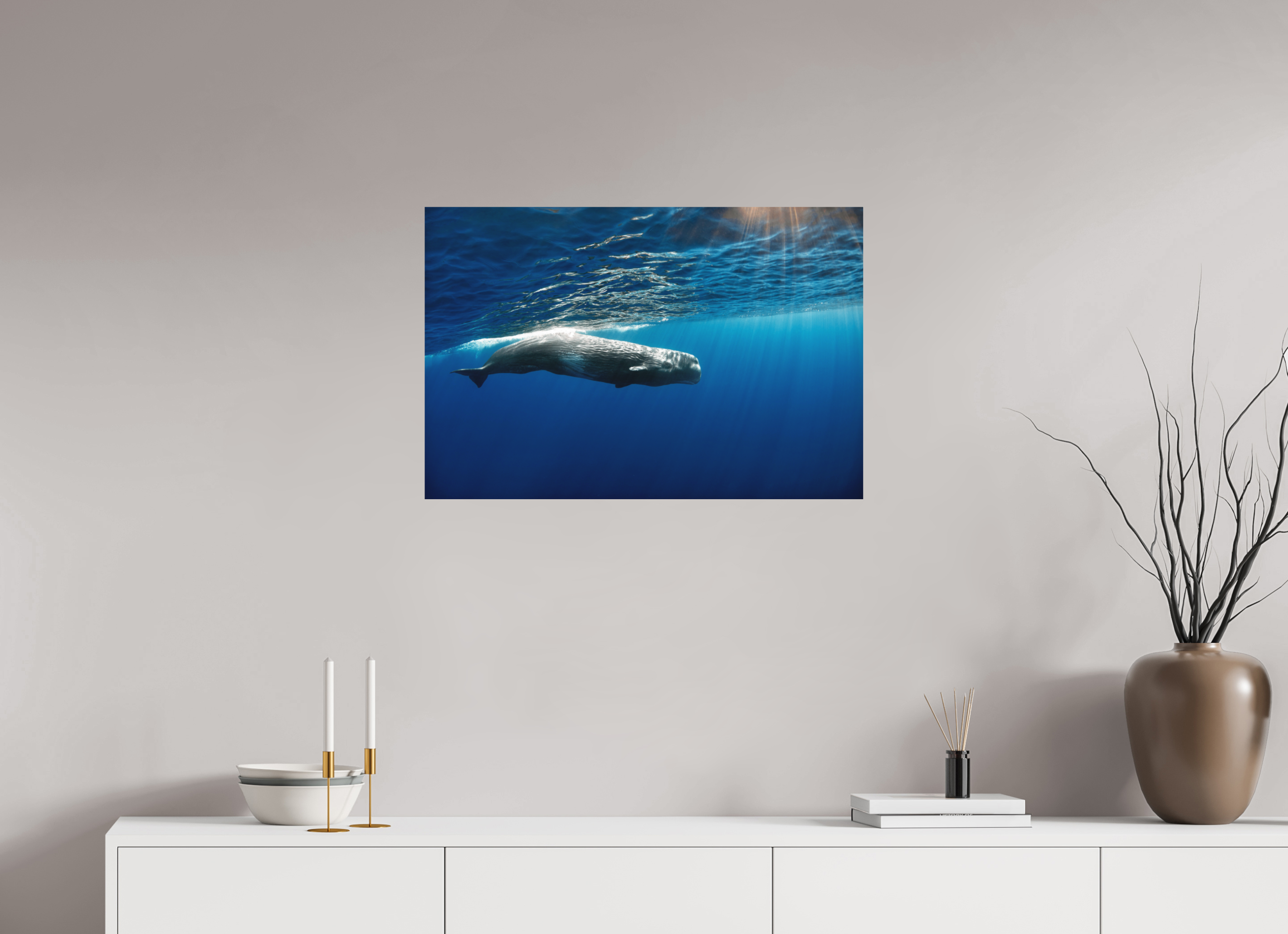 75 x 50 cm, Fine Art Print on Alu-Dibond Azore's Finest