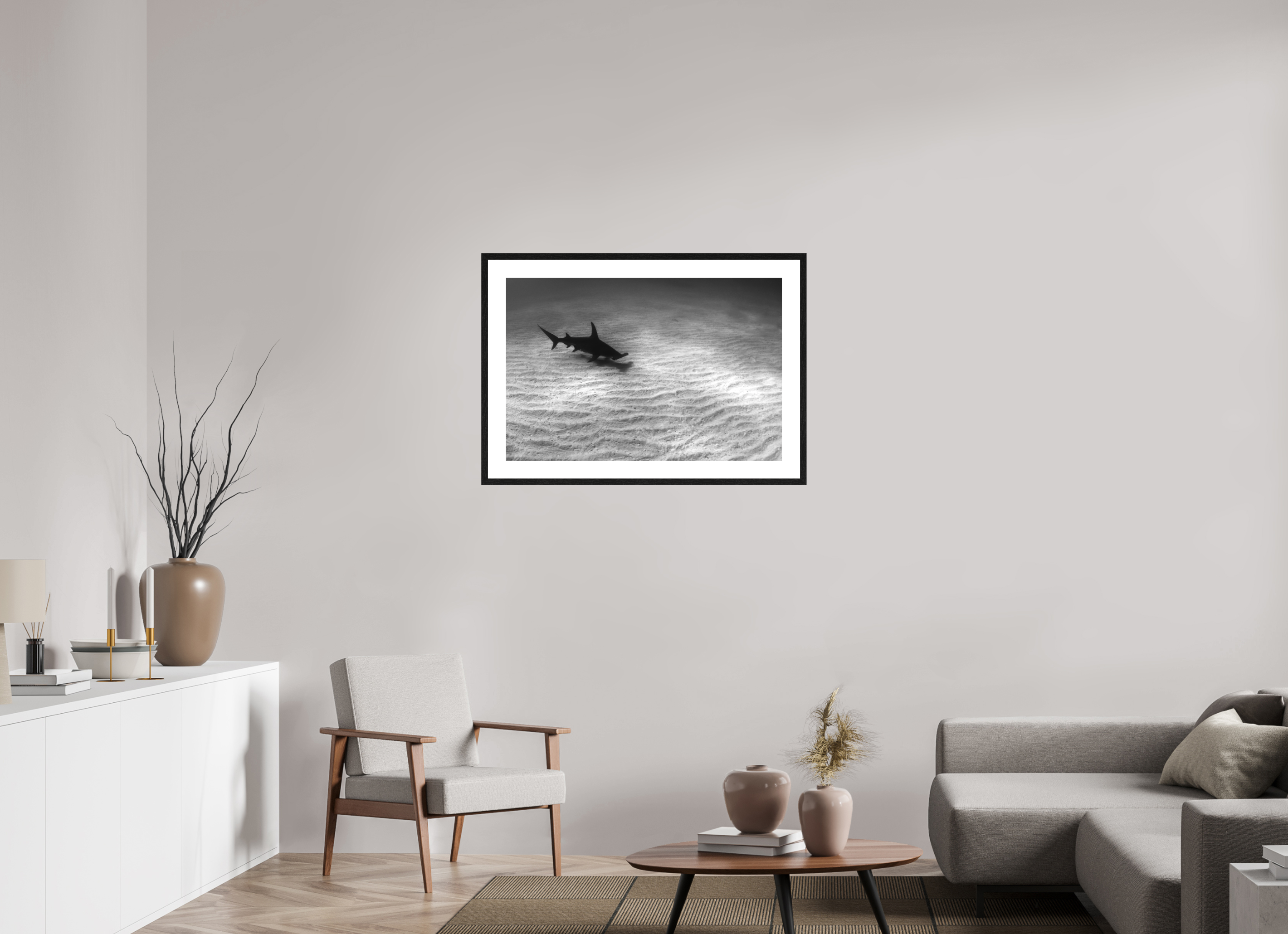 90 x 60 cm, Framed Print Sand Cruiser