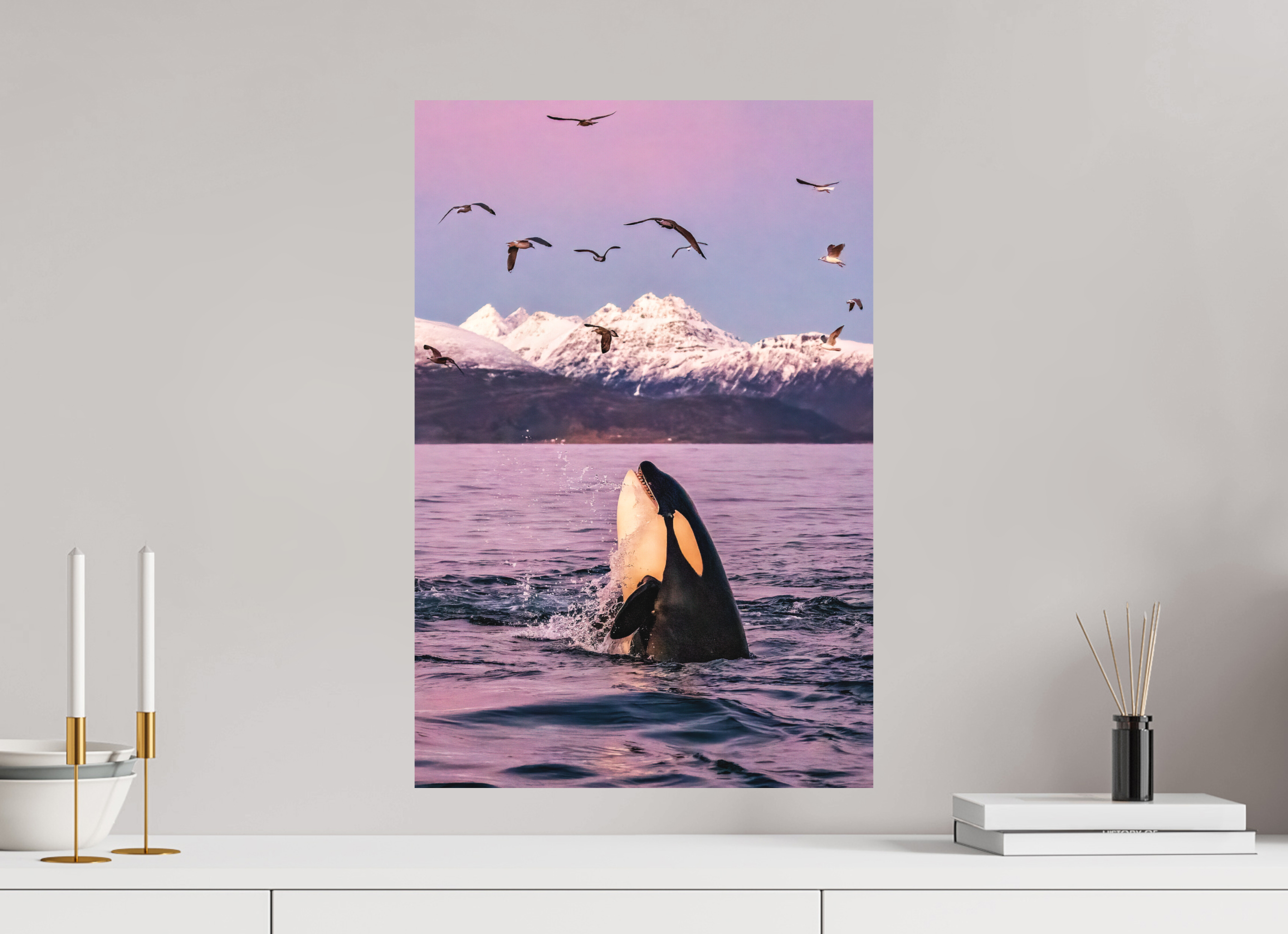 40 x 60 cm, Fine Art Print on Alu-Dibond Spy Hopper