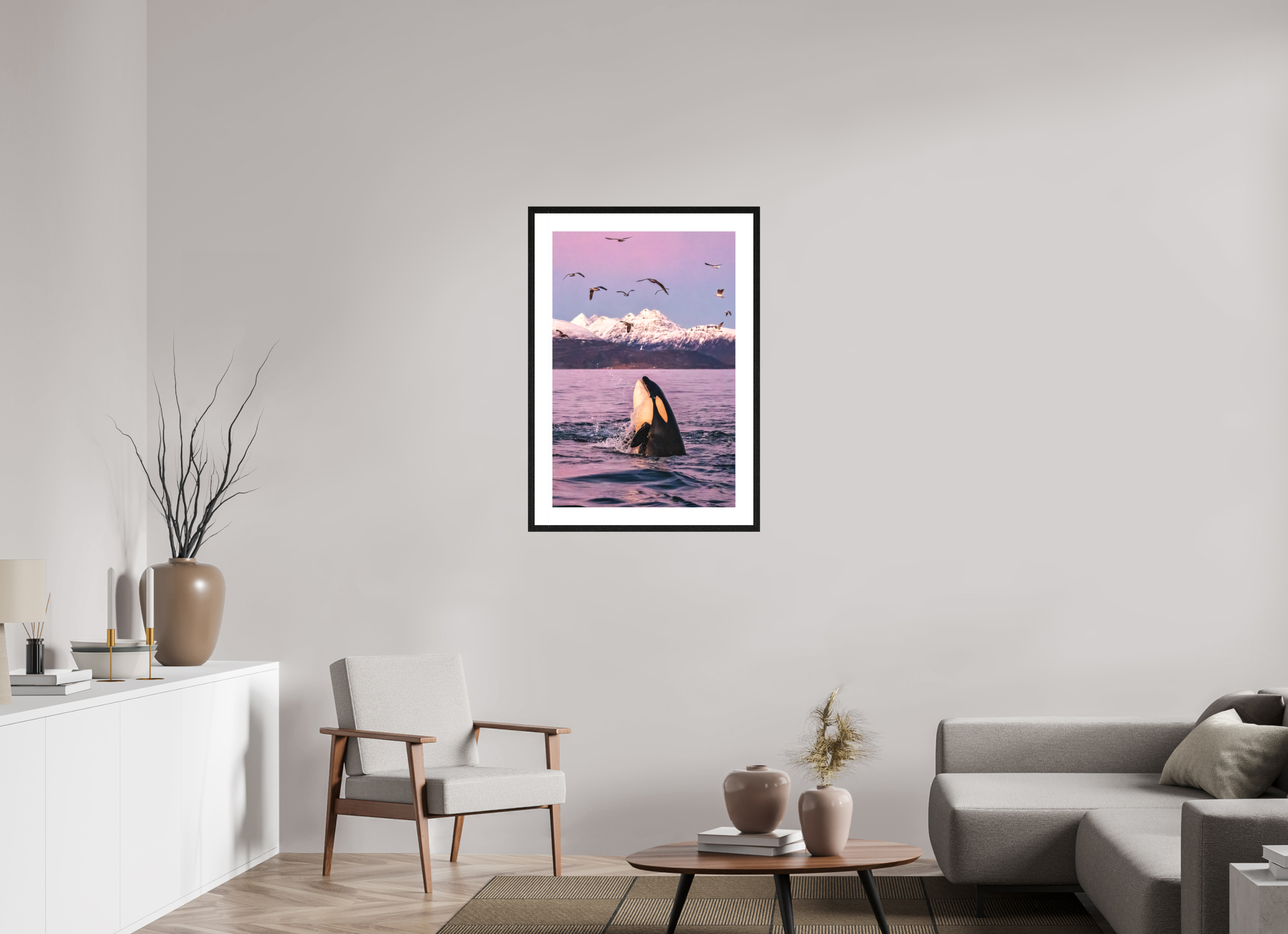 60 x 90 cm, Framed Print Spy Hopper