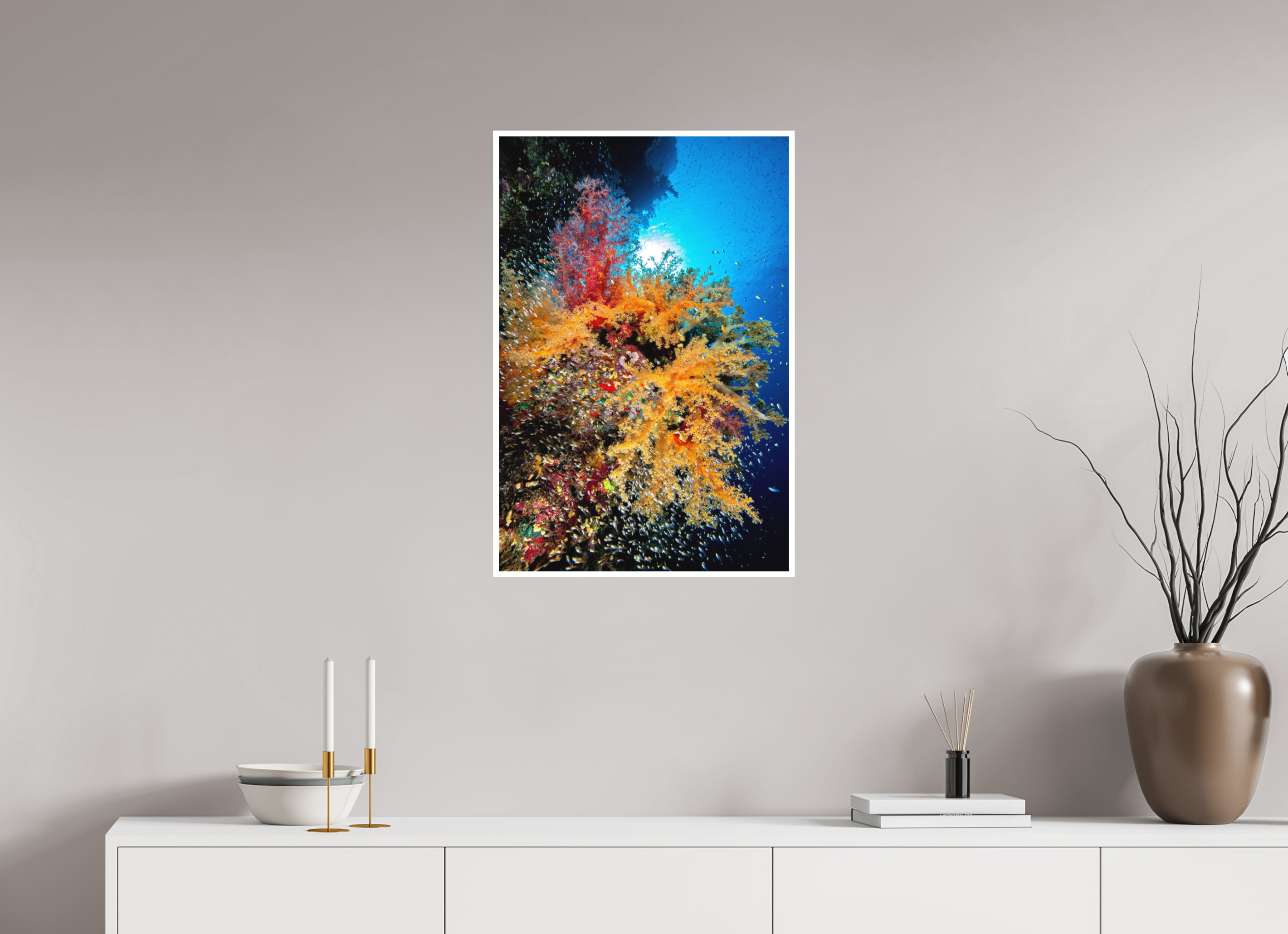 50 x 75 cm, Fine Art Print Only Color Explosion