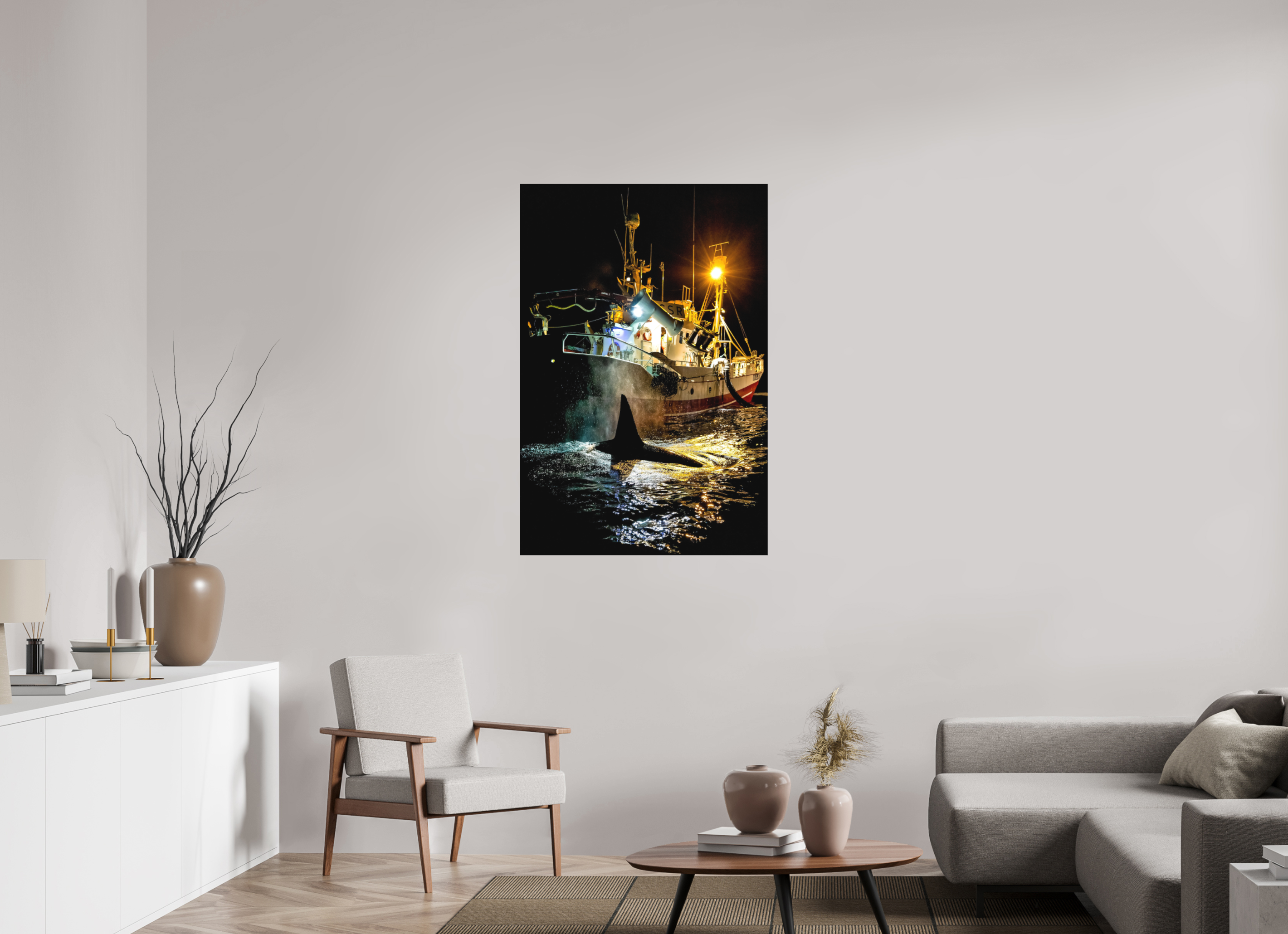 80 x 120 cm, Alu-Dibond Coexistence